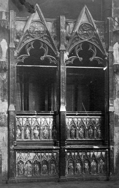 monument funéraire de Pierre de La Jugie, archevêque de Narbonne, vue générale