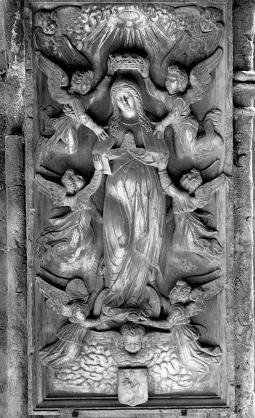 bas-relief : L'Assomption, vue générale