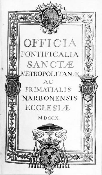 livre (pontifical), détail