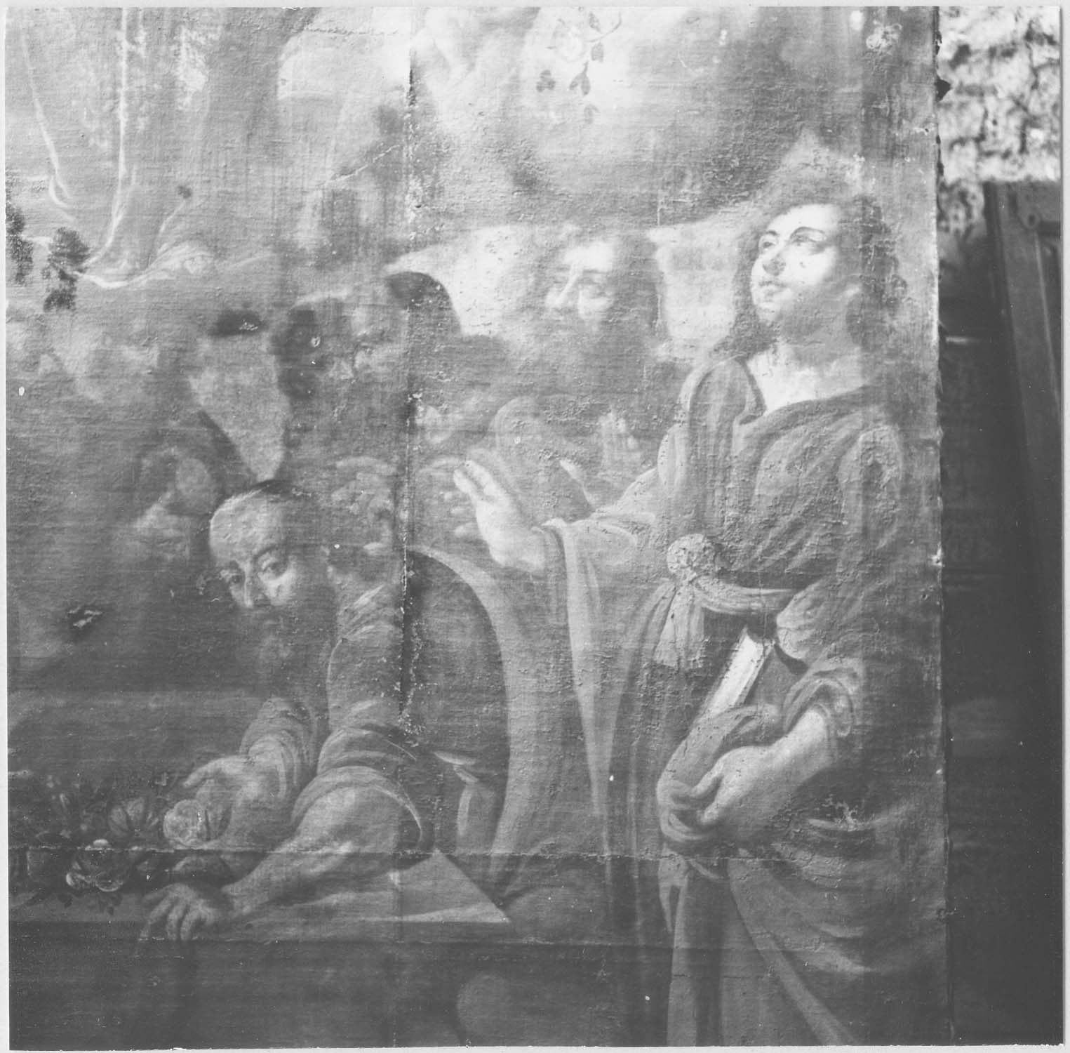 tableau : L'Assomption de la Vierge, détail