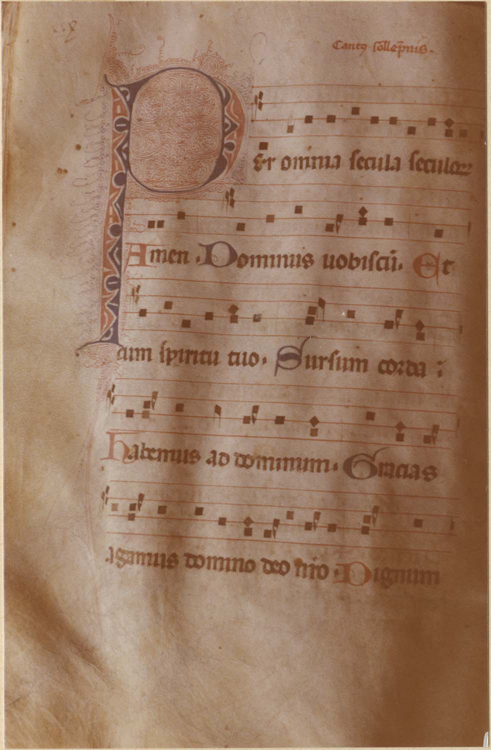 manuscrit : Sacramentaire de Moussoulens, détail - © Ministère de la Culture (France), Médiathèque du patrimoine et de la photographie (objets mobiliers), tous droits réservés