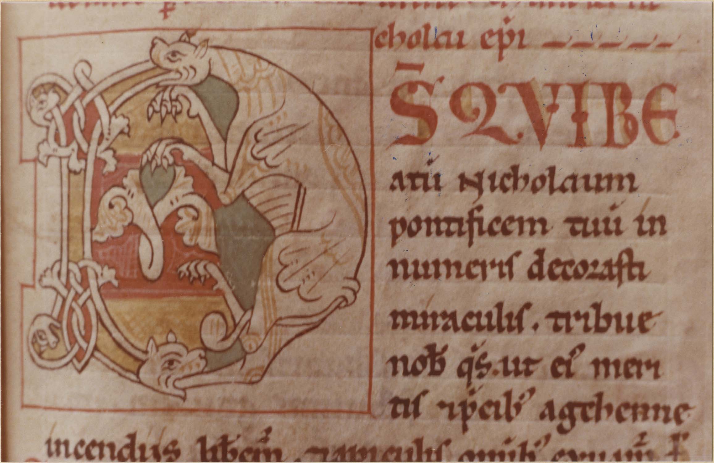 manuscrit : Sacramentaire de Moussoulens, détail - © Ministère de la Culture (France), Médiathèque du patrimoine et de la photographie (objets mobiliers), tous droits réservés
