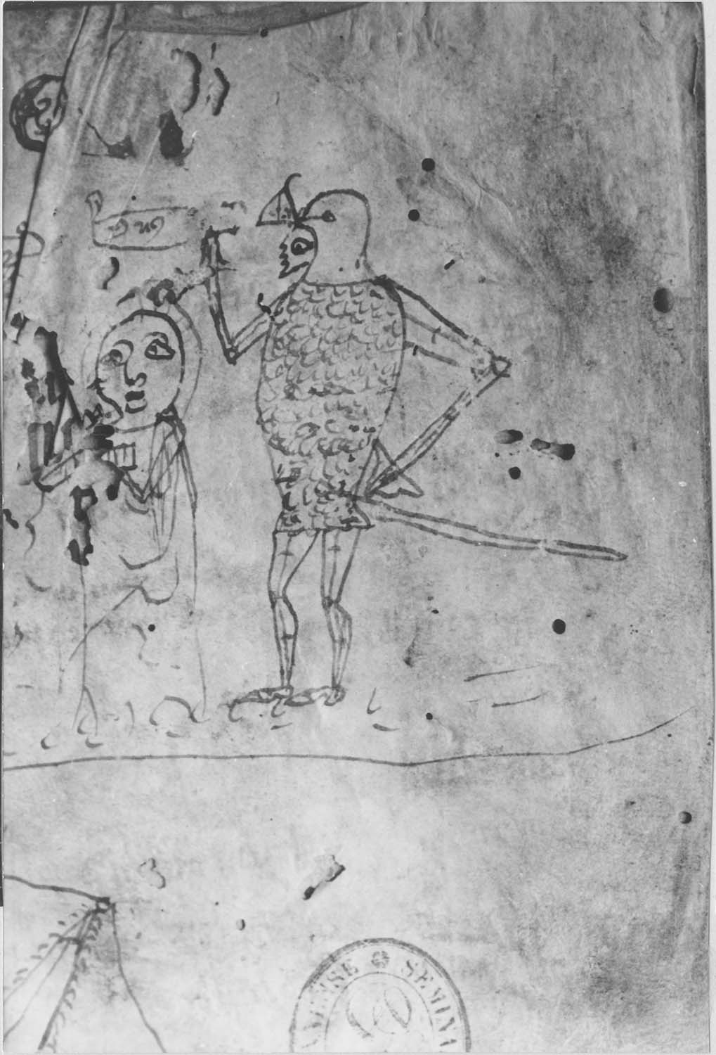 manuscrit : Sacramentaire de Moussoulens, détail