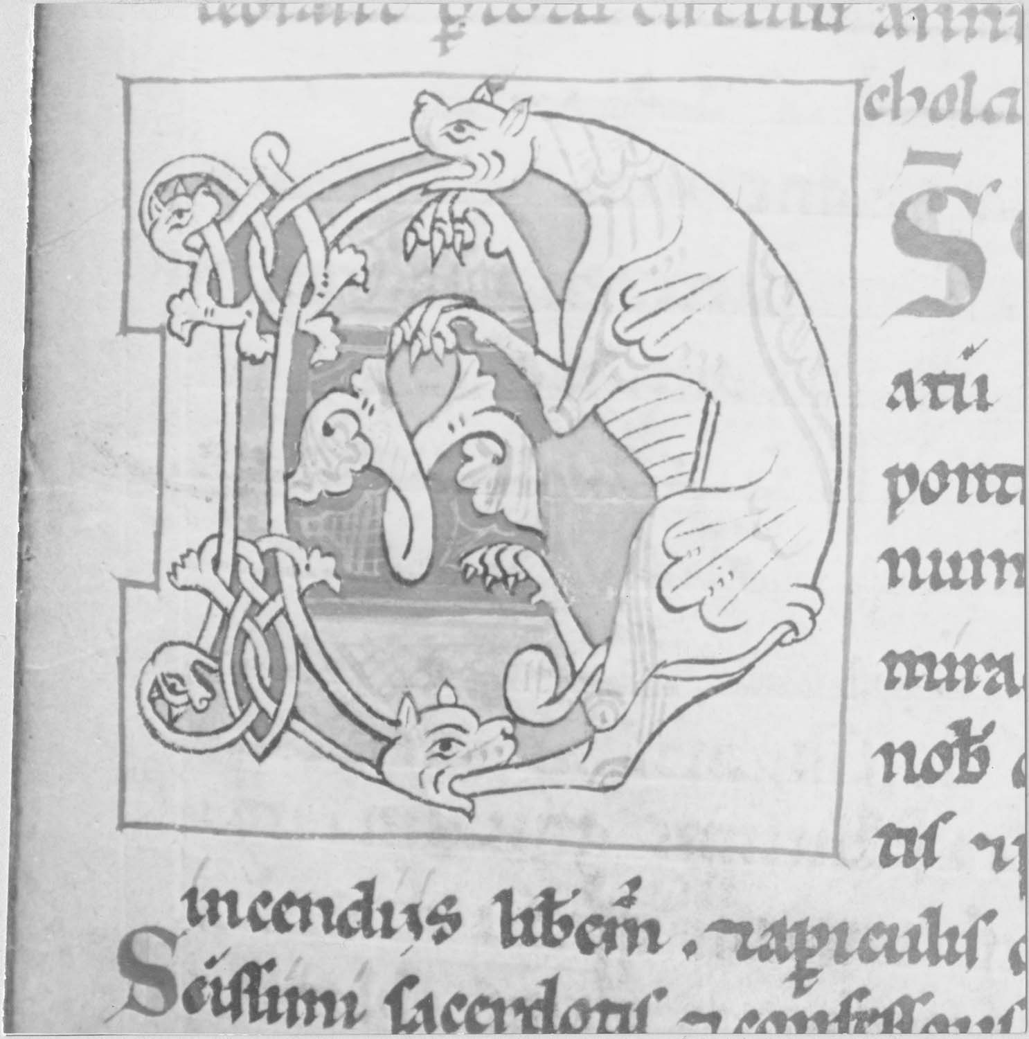 manuscrit : Sacramentaire de Moussoulens, détail