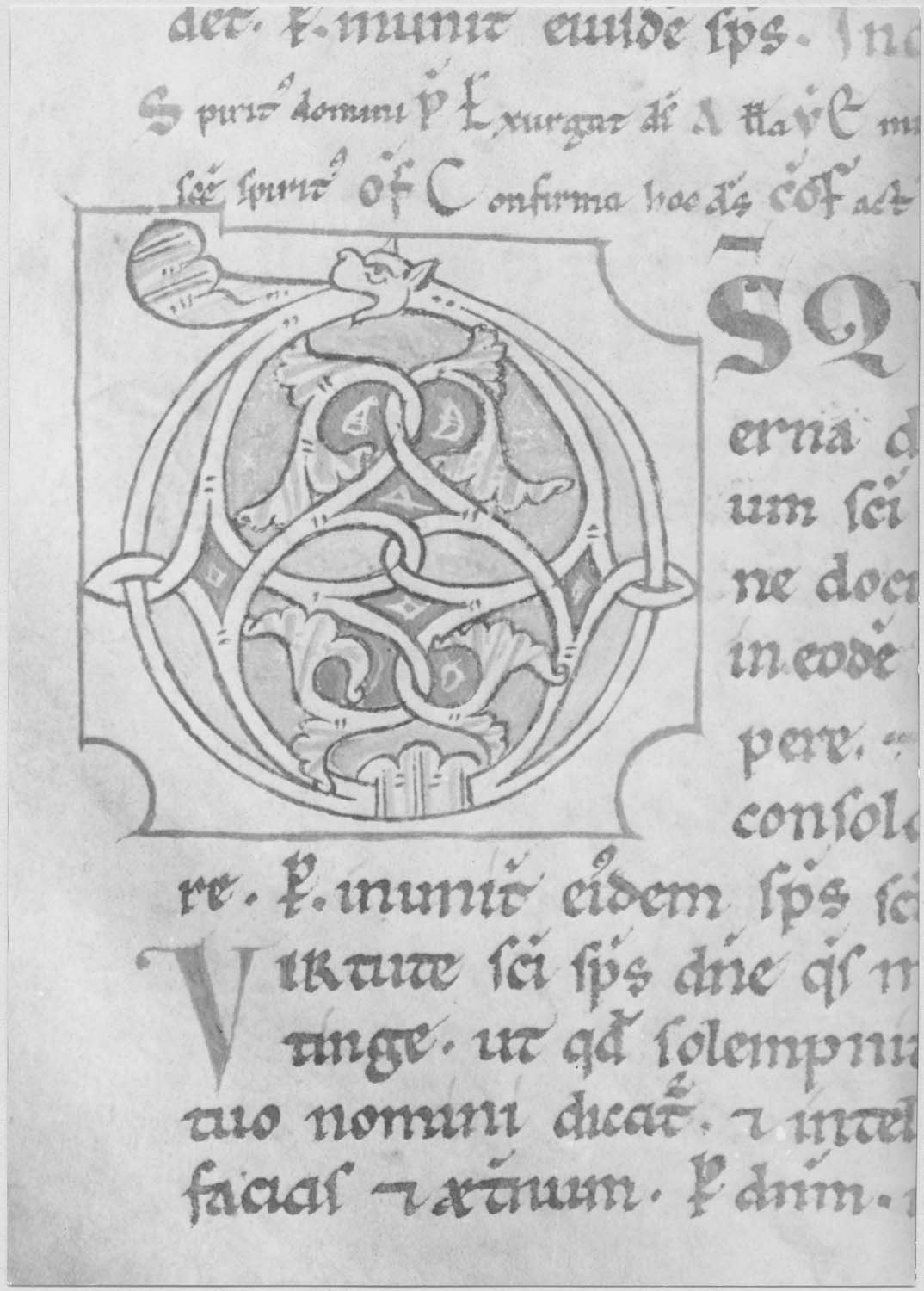 manuscrit : Sacramentaire de Moussoulens, détail