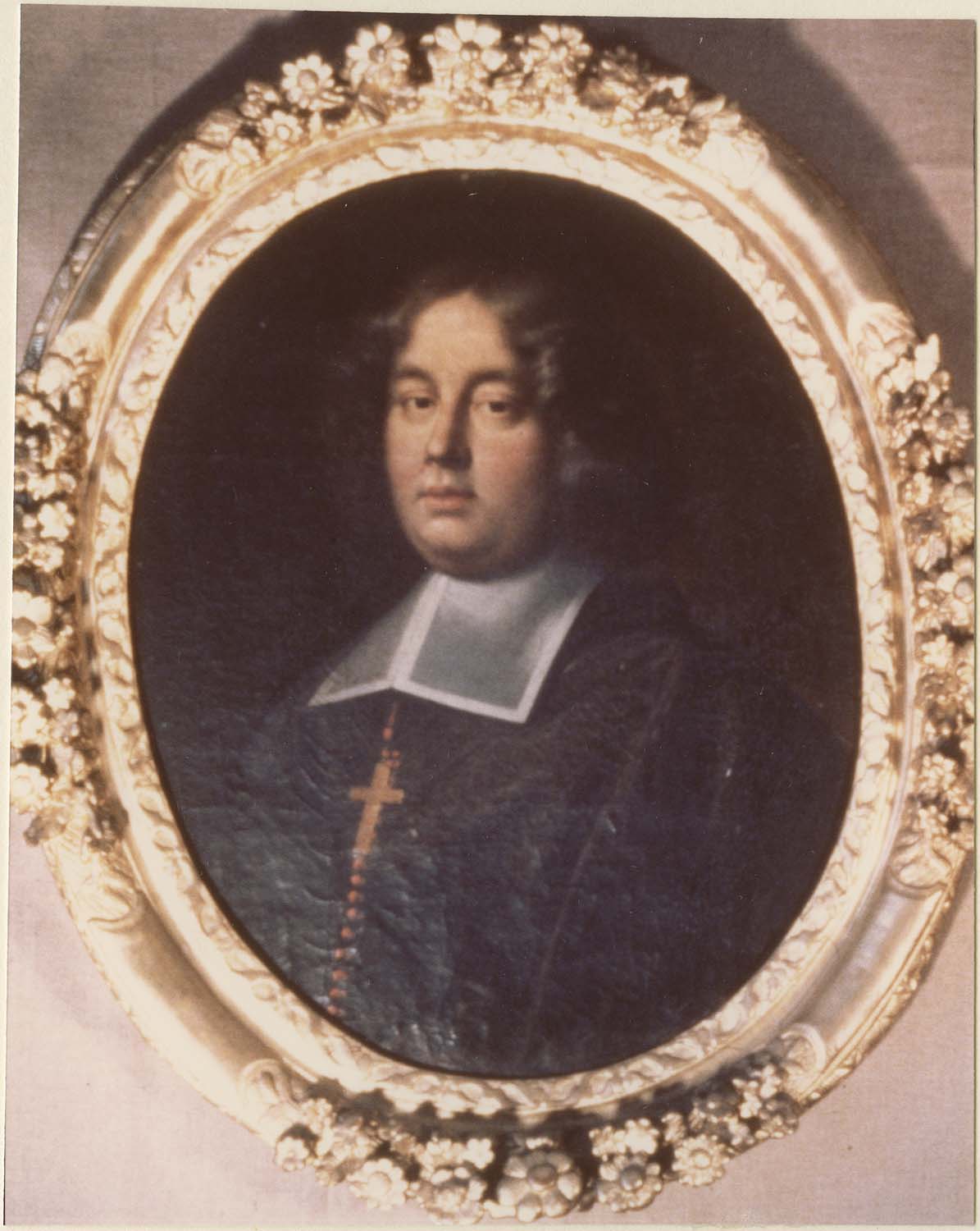 tableau : Louis Joseph Adheimar de Monteil de Grignan, évêque de Carcassonne, cadre, vue générale