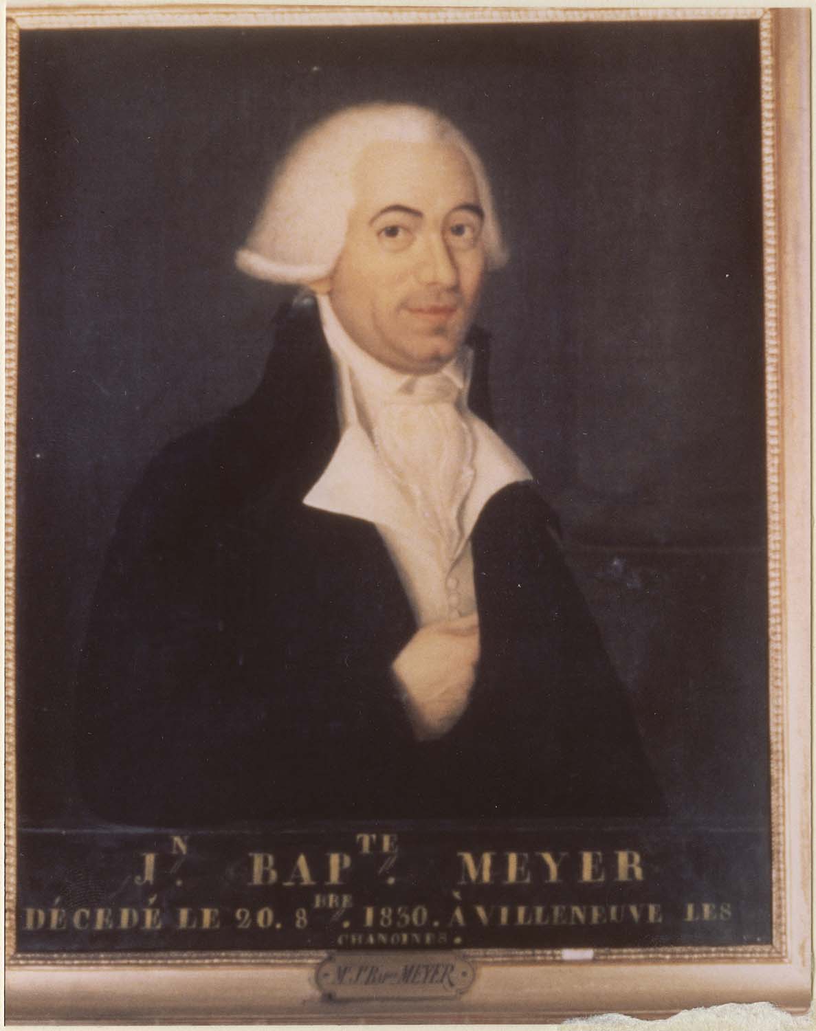 tableau : Jean-Baptiste Meyer, vue générale