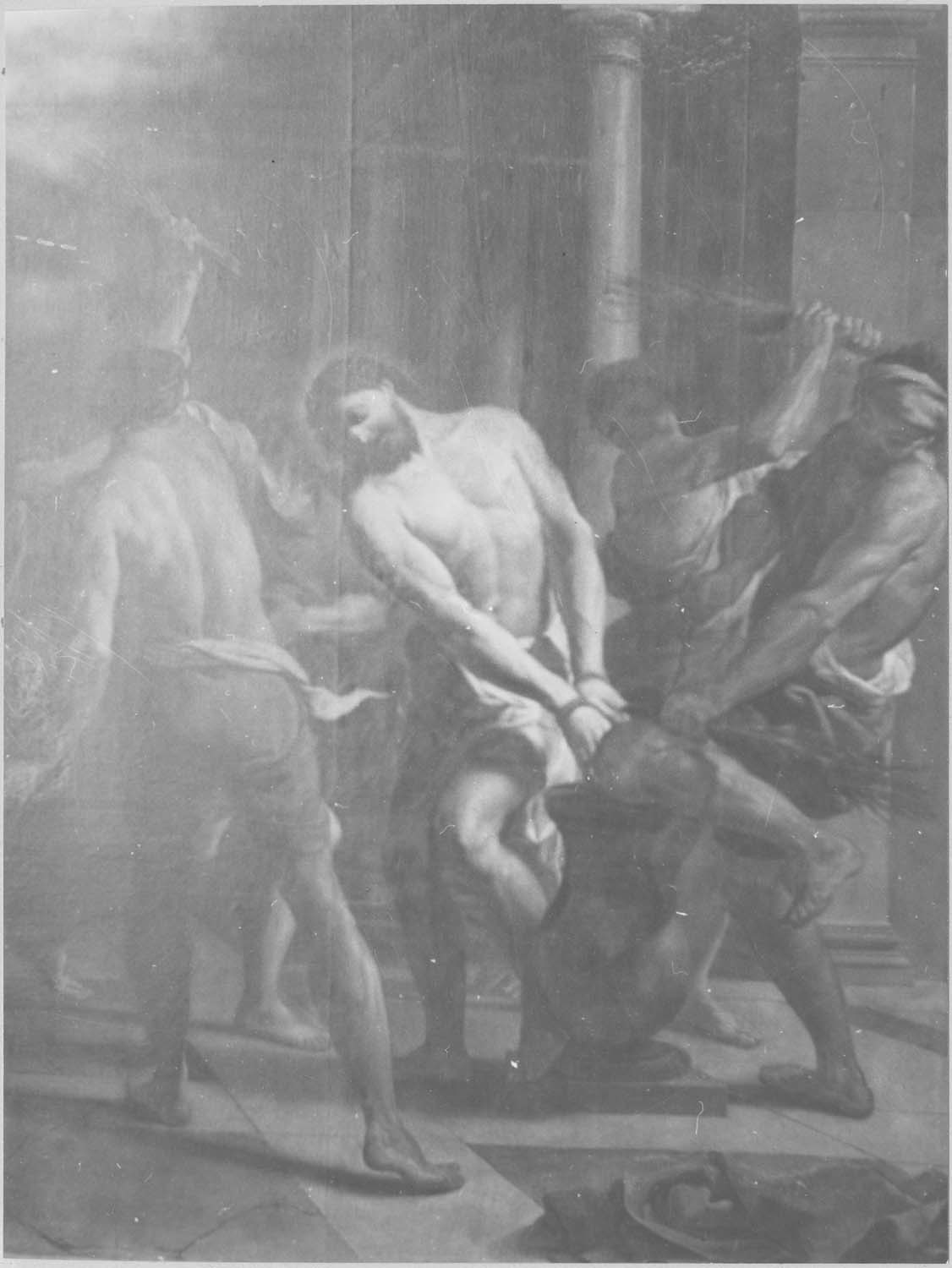 tableau : la Flagellation, vue générale