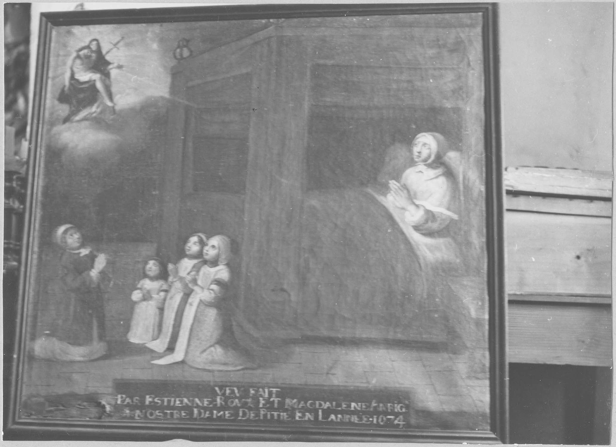 tableau ex-voto (panneau peint), vue générale - © Ministère de la Culture (France), Médiathèque du patrimoine et de la photographie, diffusion RMN-GP