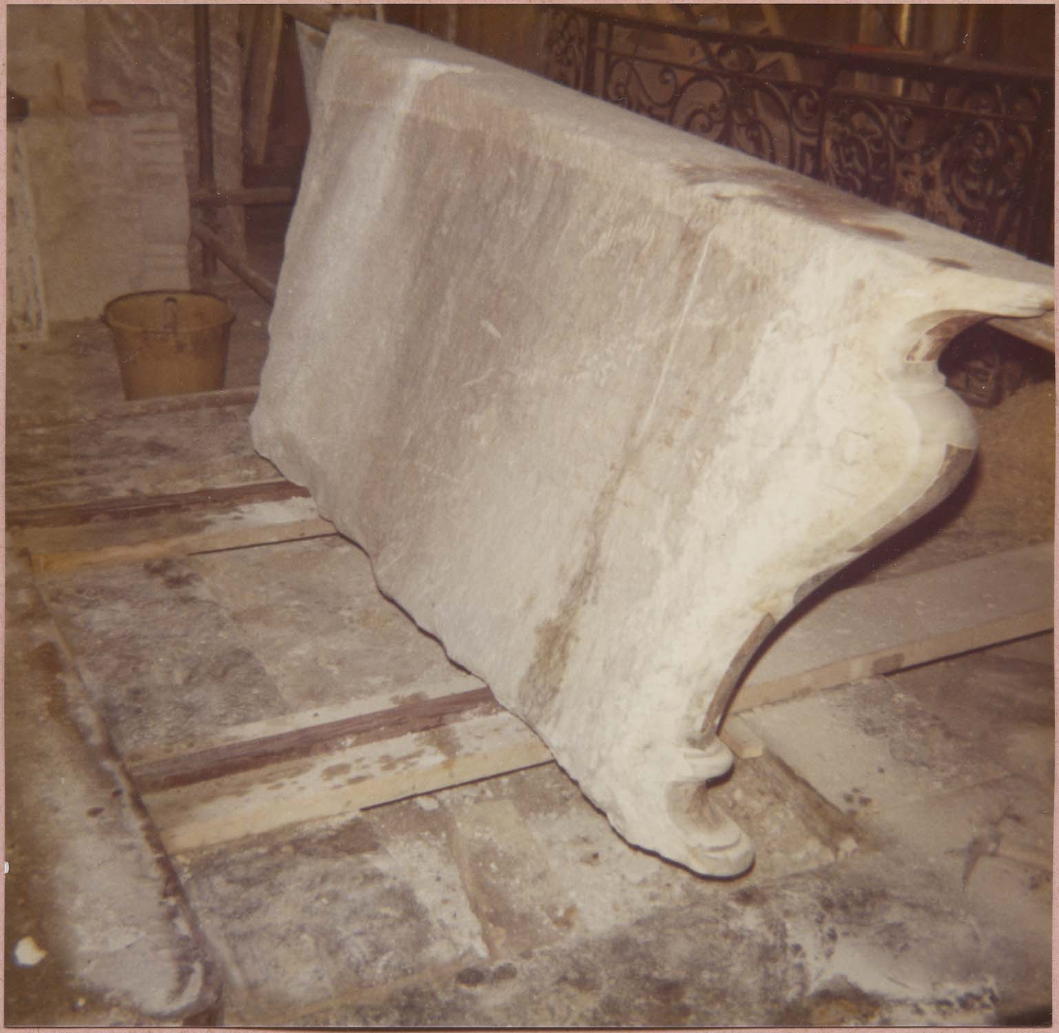 retable, détail du revers de l’autel - © Ministère de la Culture (France), Médiathèque du patrimoine et de la photographie, diffusion RMN-GP
