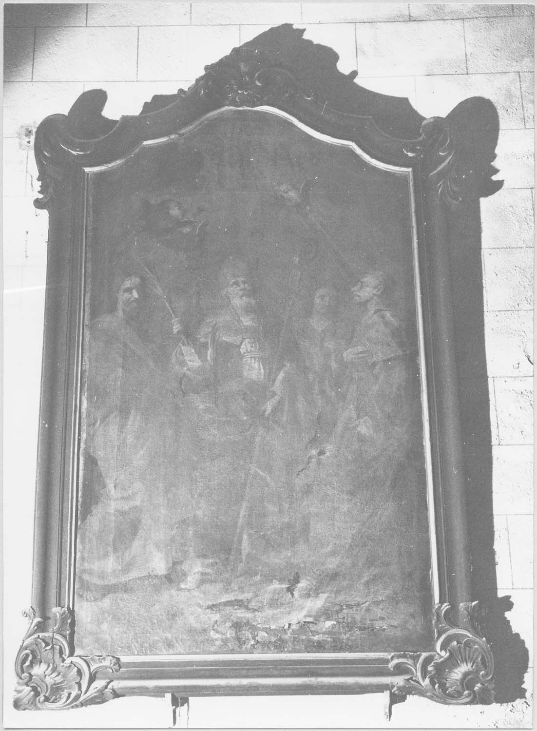 tableau : Les Martyrs de Caunes, cadre, vue générale - © Ministère de la Culture (France), Médiathèque du patrimoine et de la photographie, diffusion RMN-GP