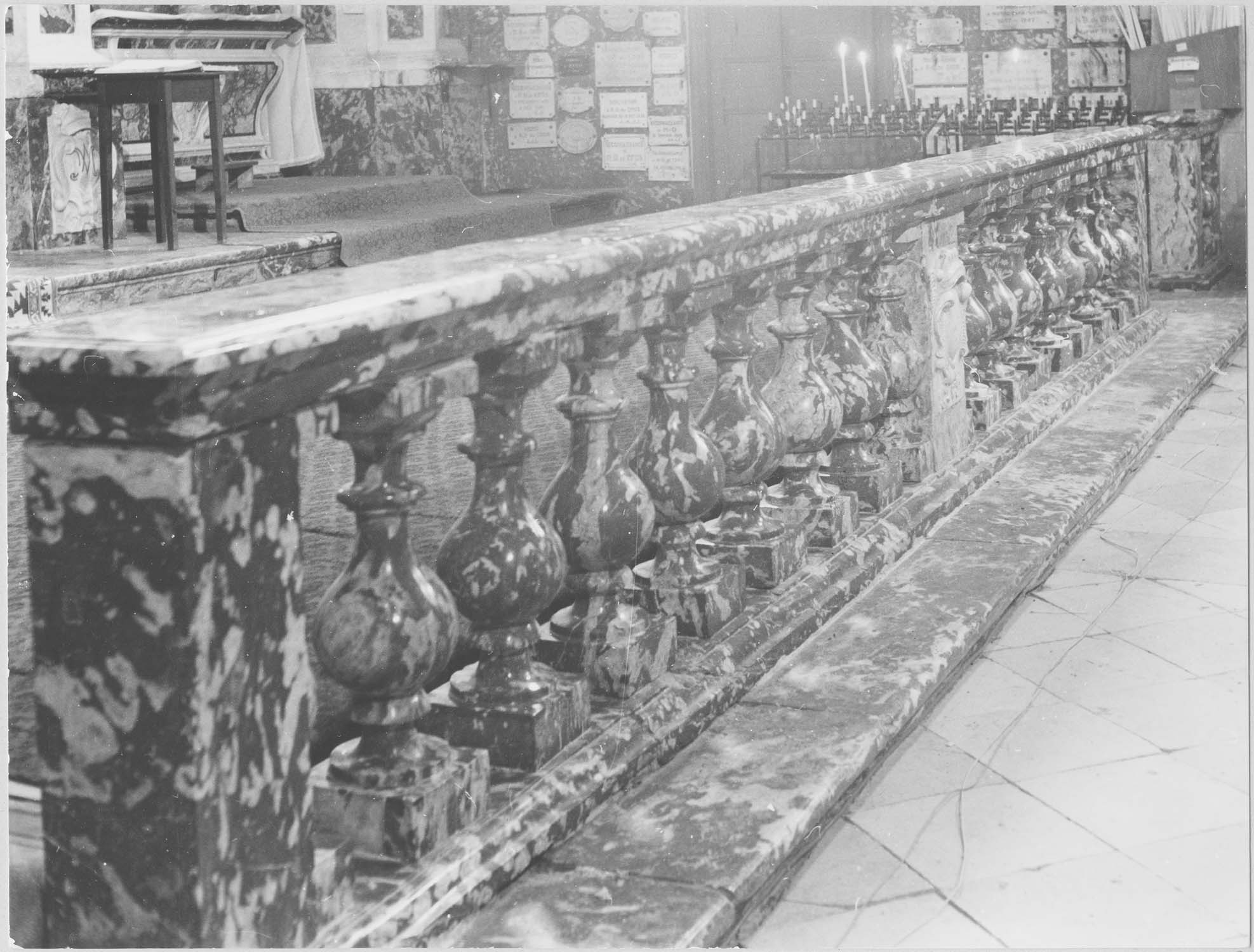 clôture de choeur (table de communion), vue générale - © Ministère de la Culture (France), Médiathèque du patrimoine et de la photographie, diffusion RMN-GP