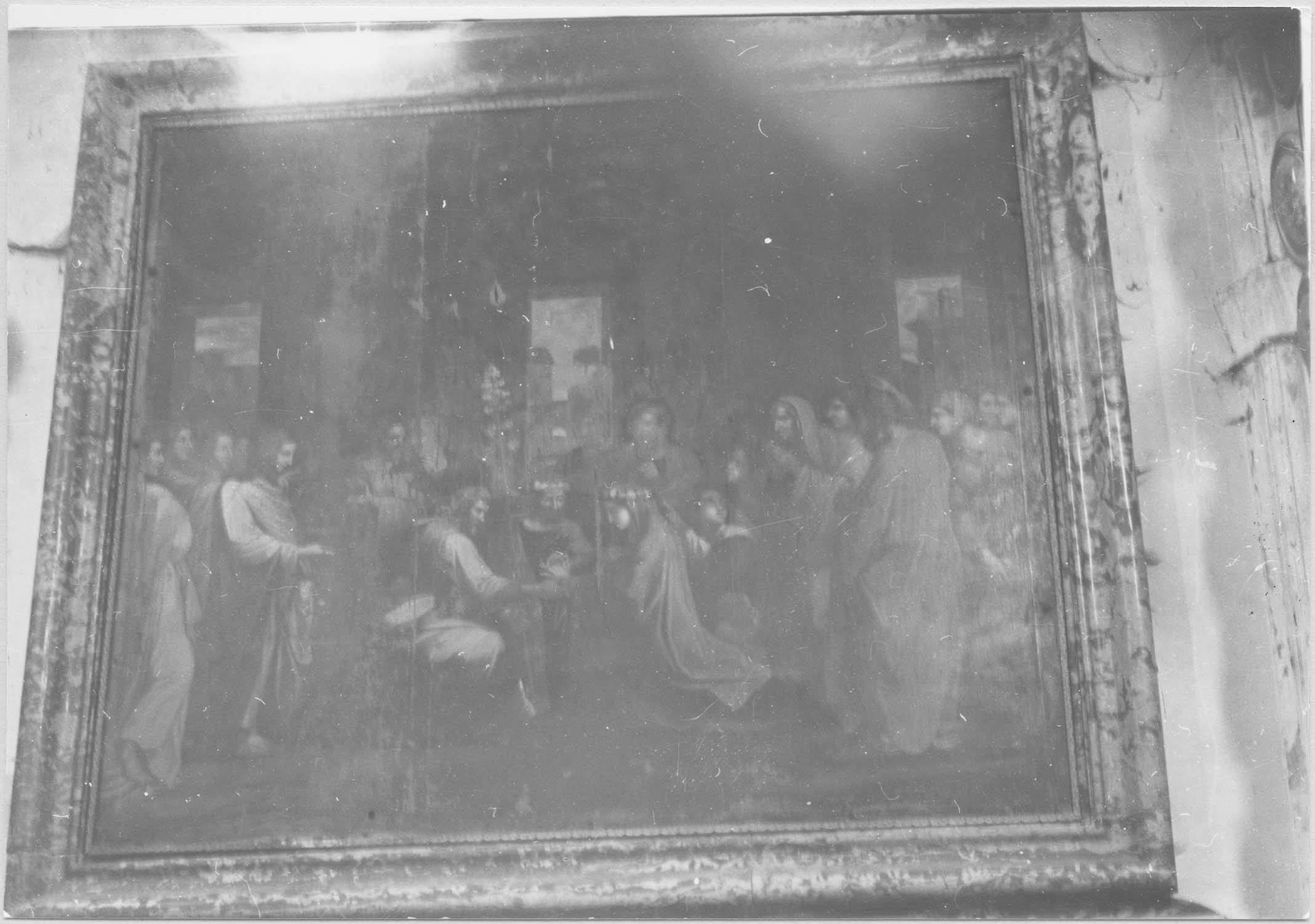 tableau : Mariage de la Sainte Vierge, cadre, vue générale