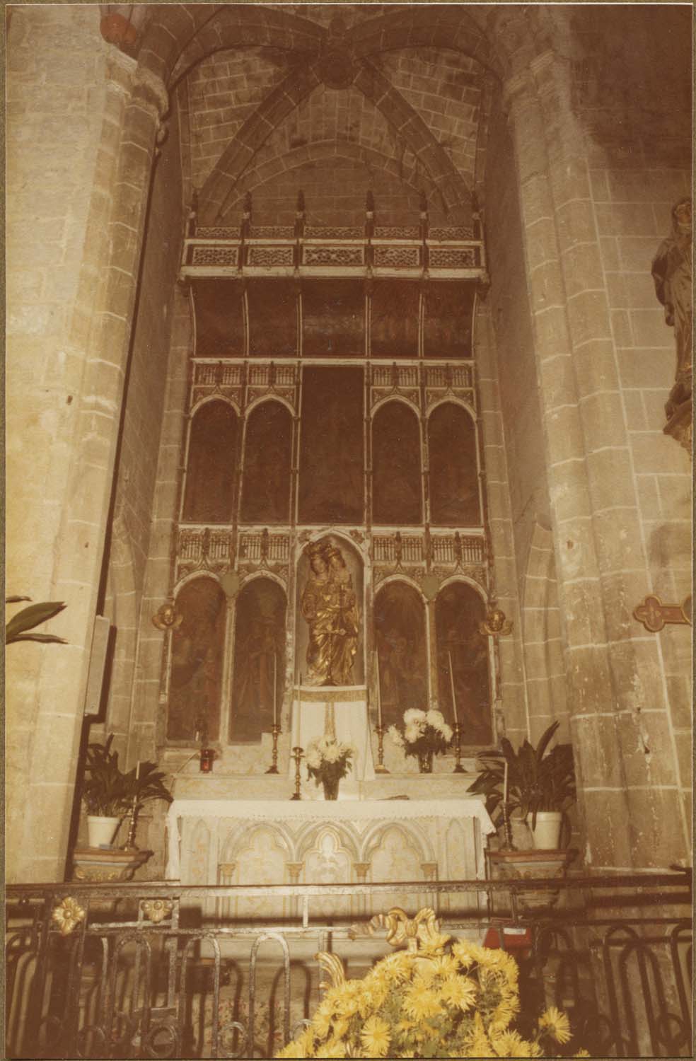 retable, vue générale