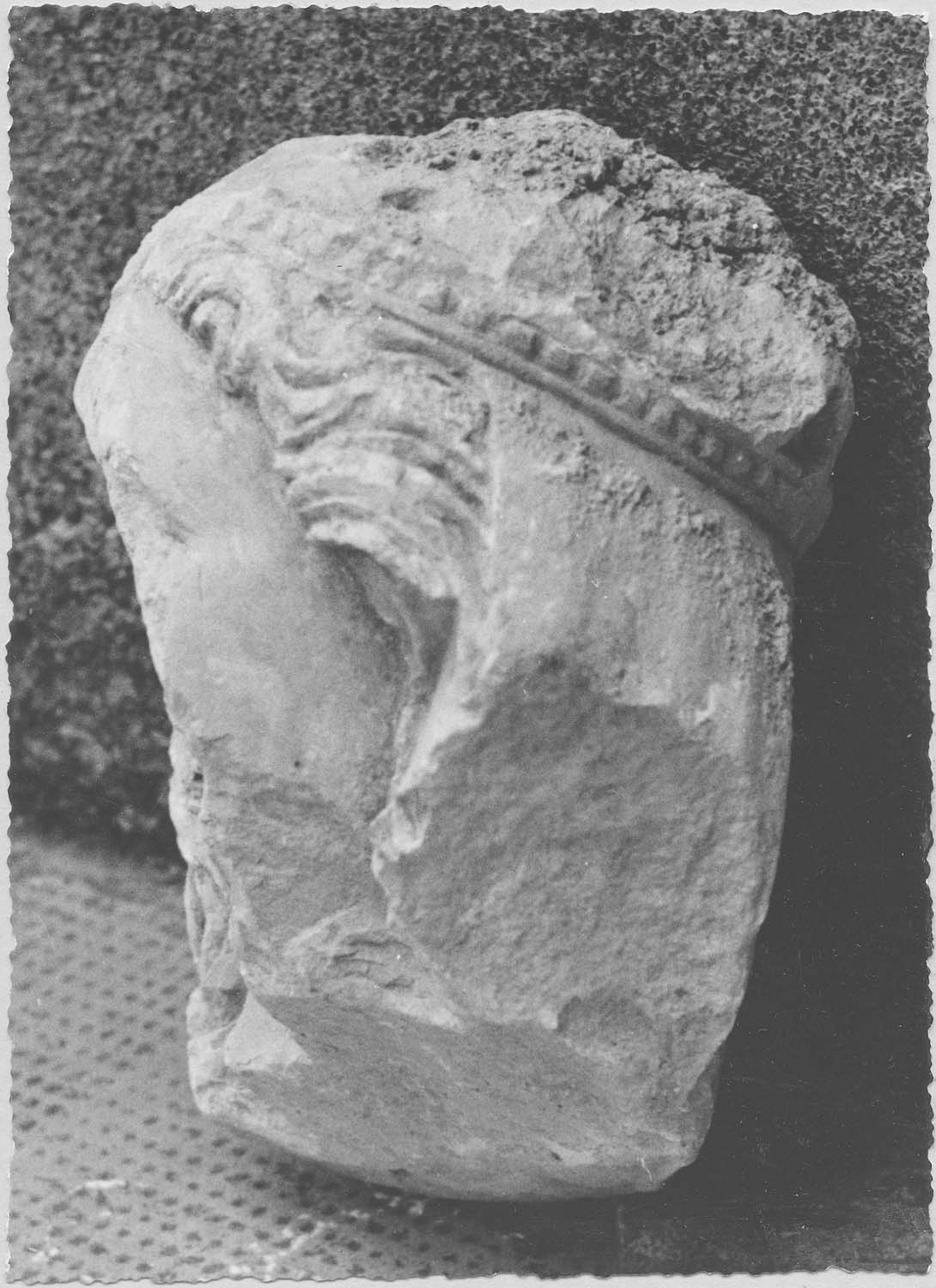 statue (tête, fragment) : Vierge, vue générale - © Ministère de la Culture (France), Médiathèque du patrimoine et de la photographie, diffusion RMN-GP