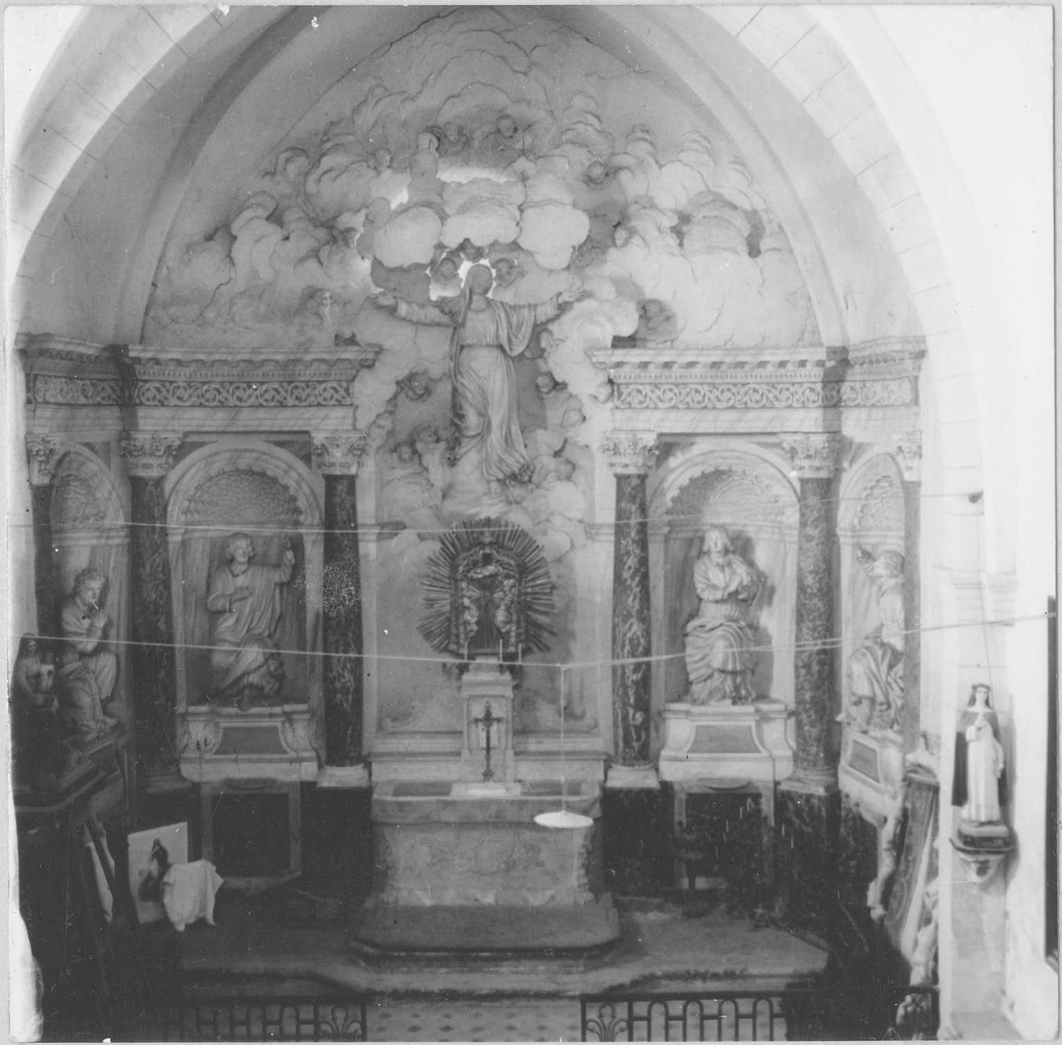 retable du maître autel, vue générale - © Ministère de la Culture (France), Médiathèque du patrimoine et de la photographie, diffusion RMN-GP