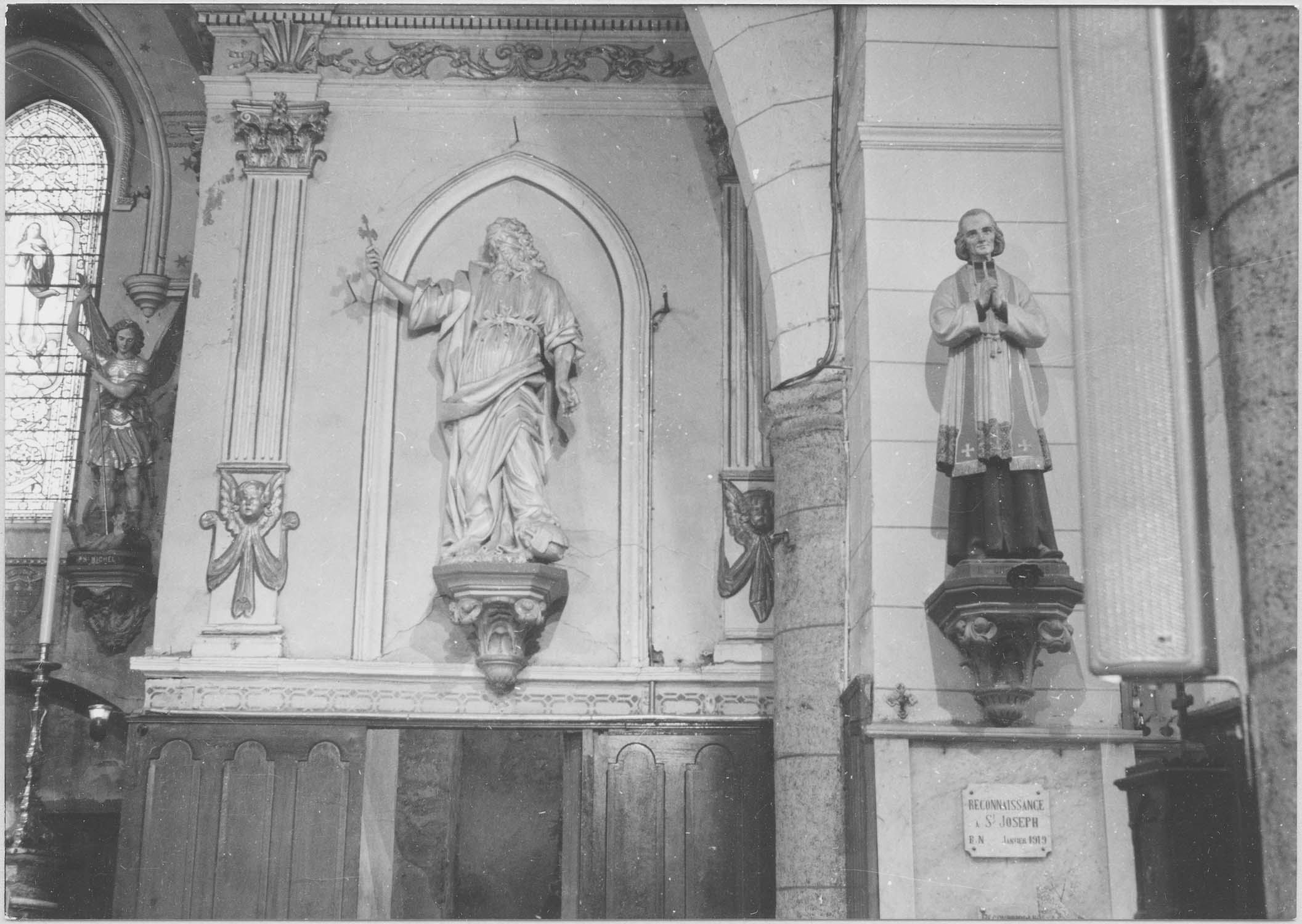 lambris de revêtement, vue partielle
