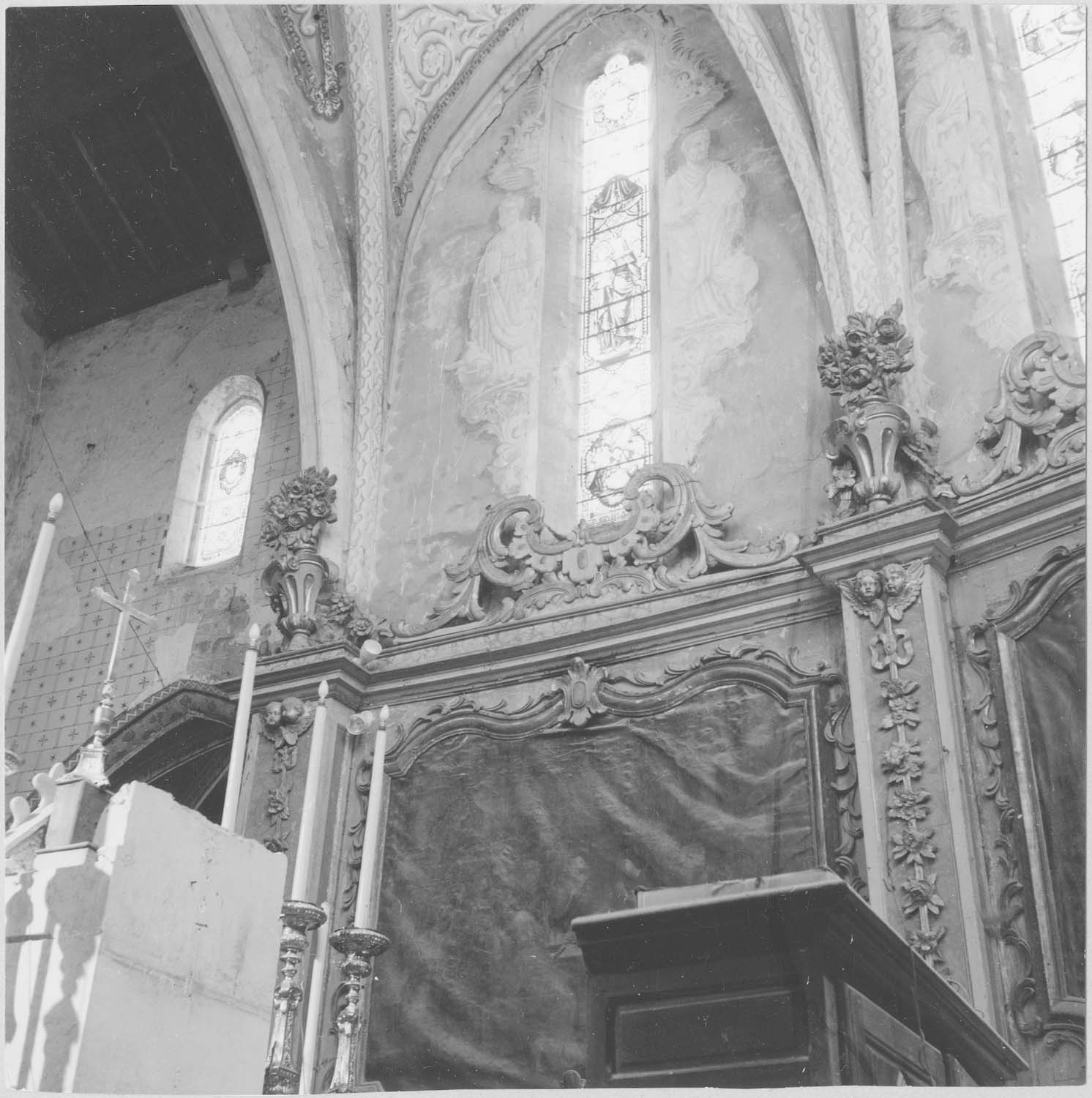 lambris de revêtement, vue partielle - © Ministère de la Culture (France), Médiathèque du patrimoine et de la photographie, diffusion RMN-GP
