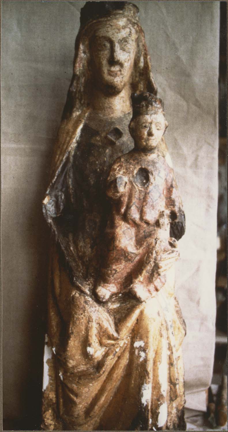 statue : Vierge à l'Enfant, vue générale - © Ministère de la Culture (France), Médiathèque du patrimoine et de la photographie, diffusion RMN-GP
