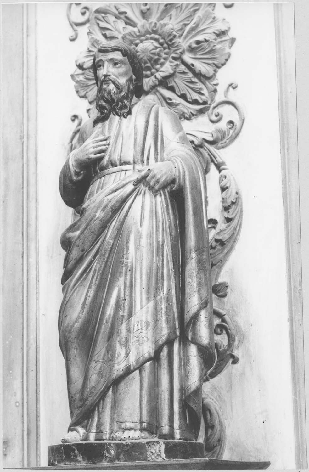 statue (statuette) : saint Joachim, vue générale