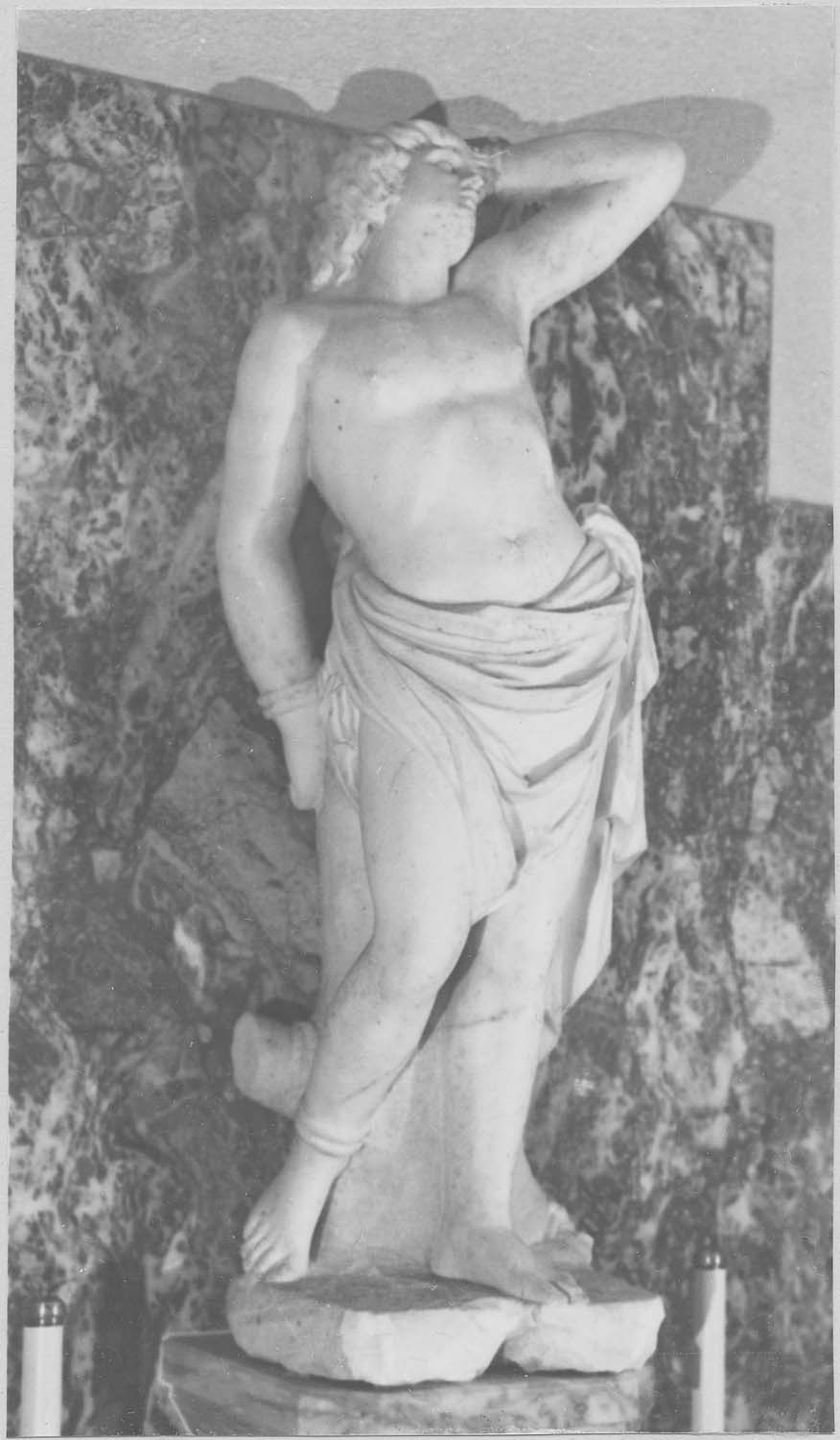 statue : saint Sébastien, vue générale