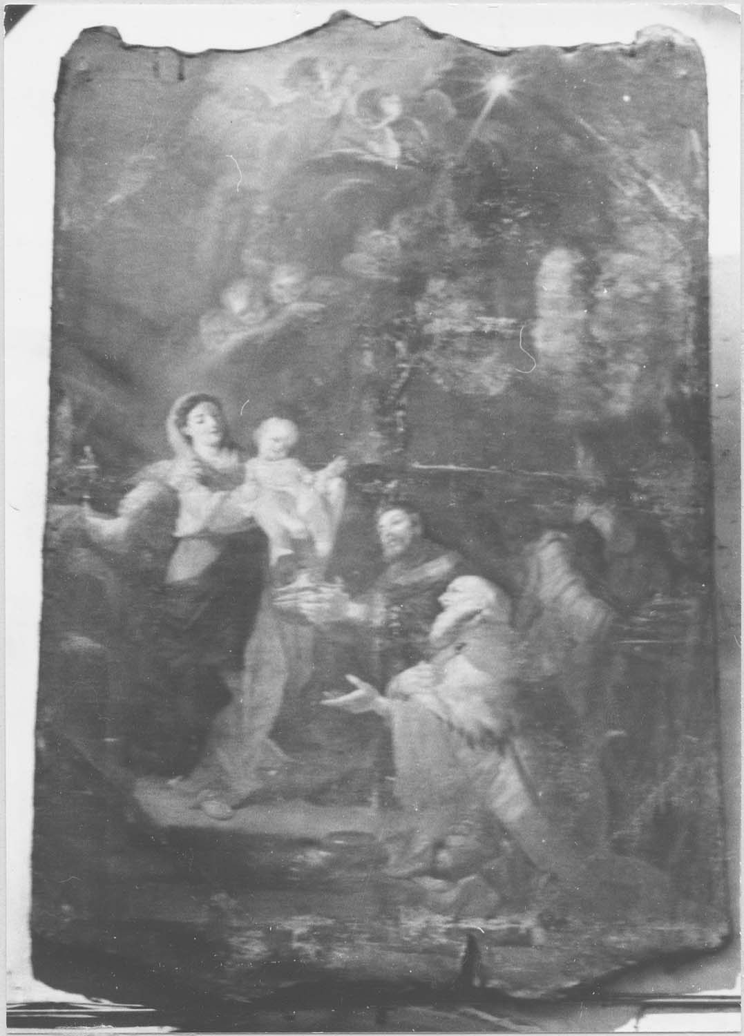 tableau : L'Adoration des Mages, vue générale