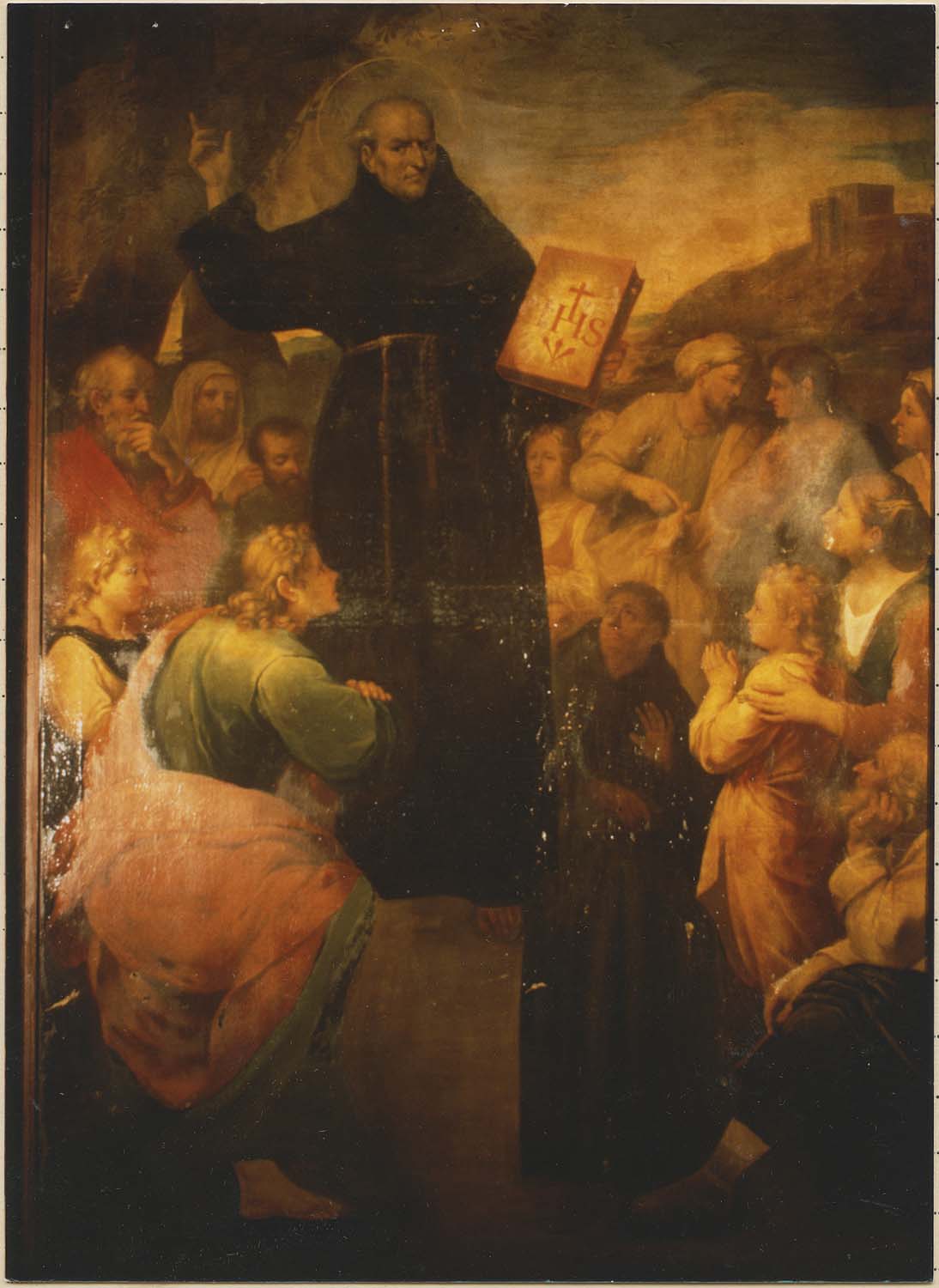 tableau : saint Bernardin de Sienne, vue générale