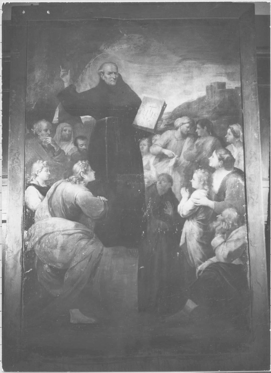 tableau : saint Bernardin de Sienne, vue générale