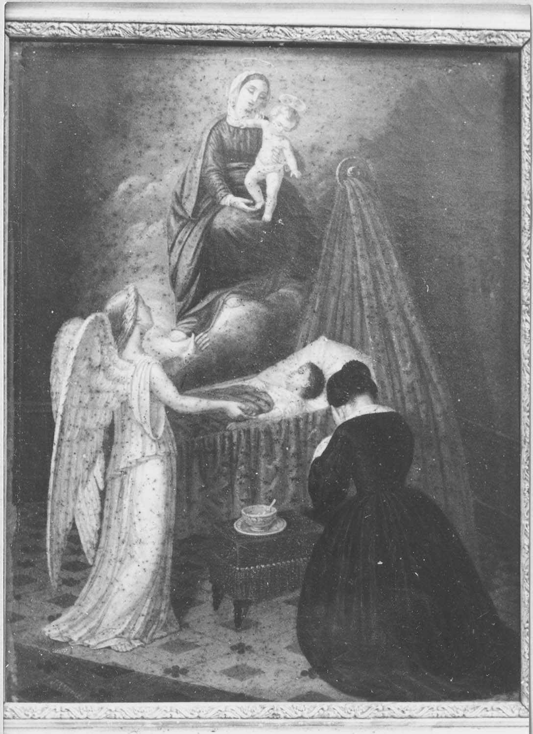 Tableau ex-voto, cadre
