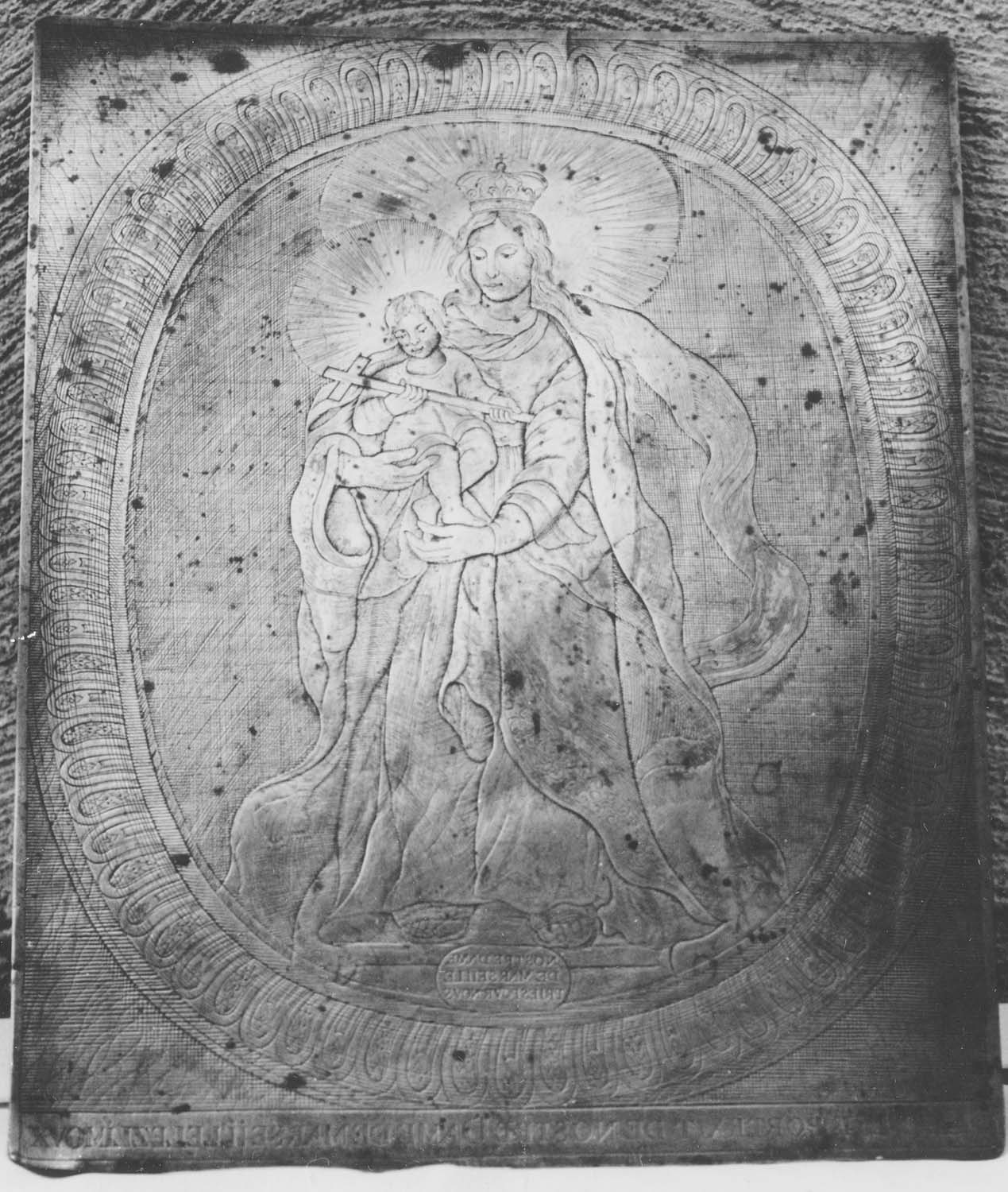 élément d'impression (planche à gravure), vue générale - © Ministère de la Culture (France), Médiathèque du patrimoine et de la photographie, diffusion RMN-GP