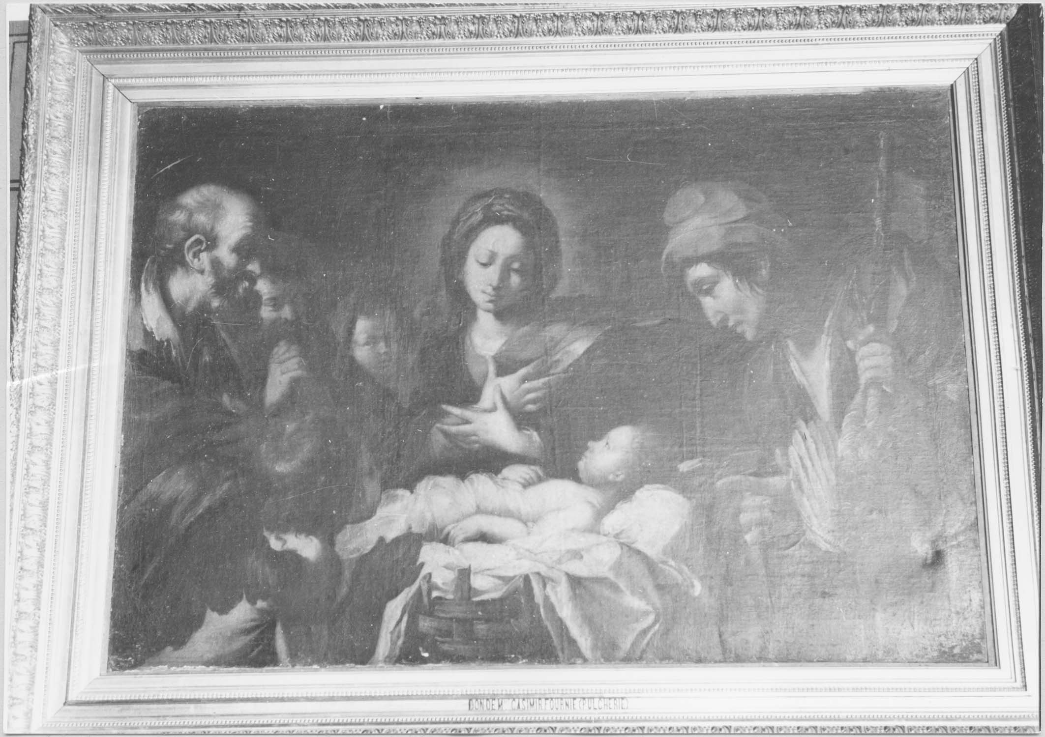 tableau : L'Adoration des bergers, vue générale