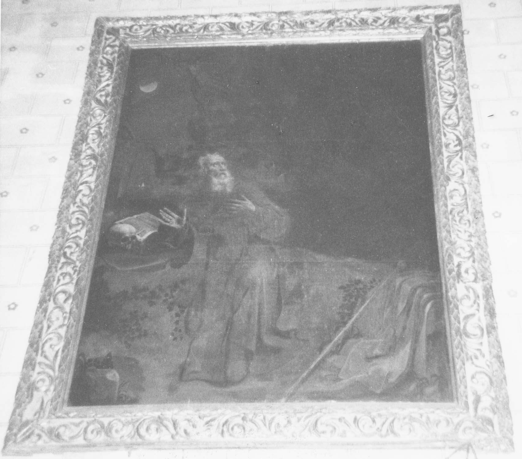 tableau : moine en adoration, cadre, vue générale - © Ministère de la Culture (France), Médiathèque du patrimoine et de la photographie, diffusion RMN-GP