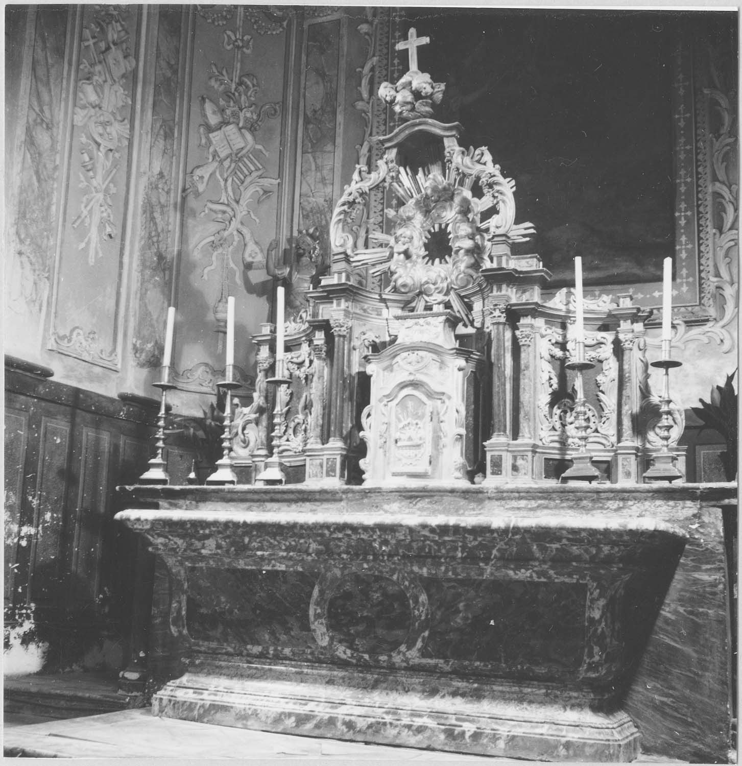 maître-autel, tabernacle, vue générale