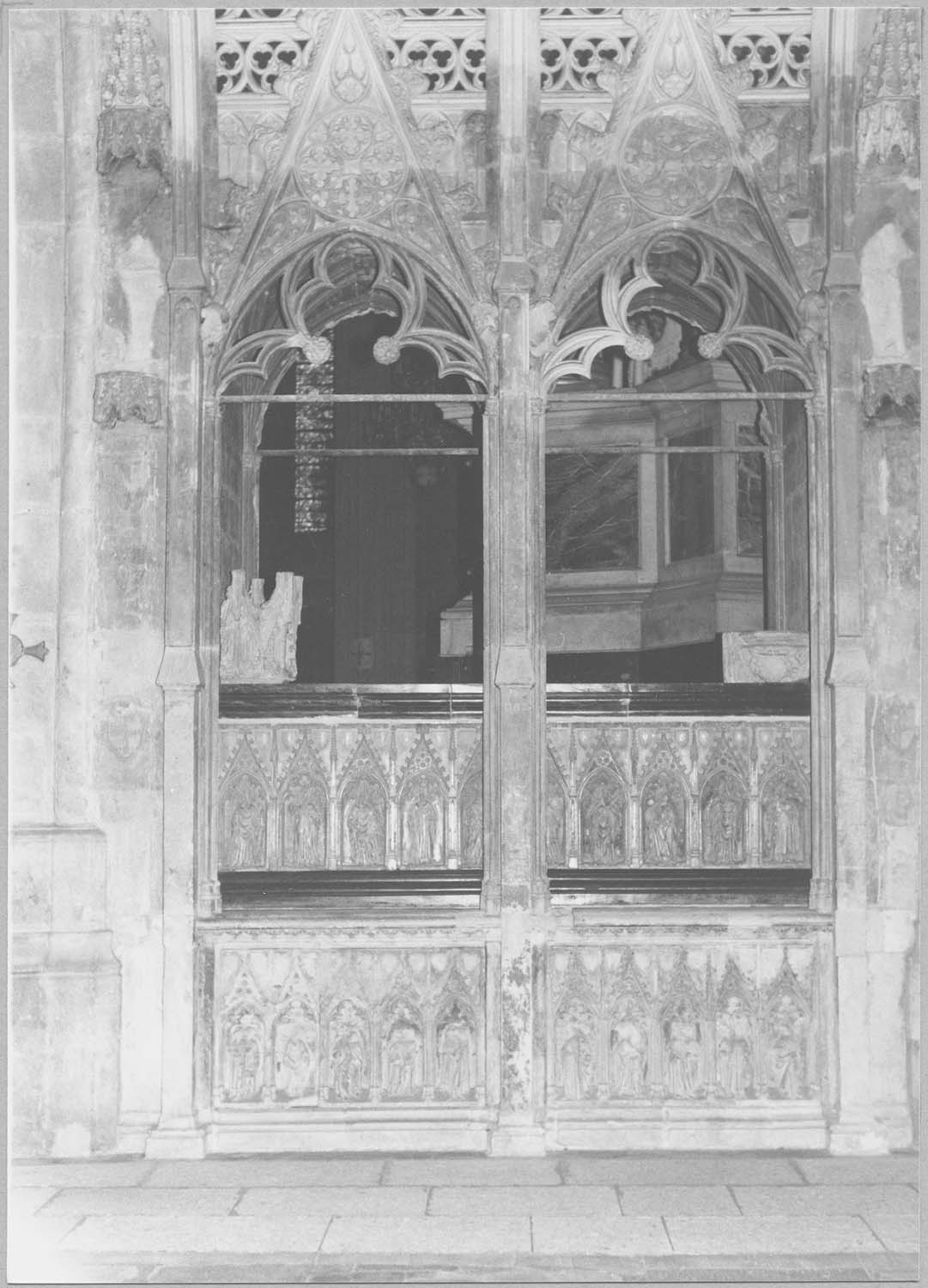 monument funéraire de Pierre de La Jugie, archevêque de Narbonne, vue générale