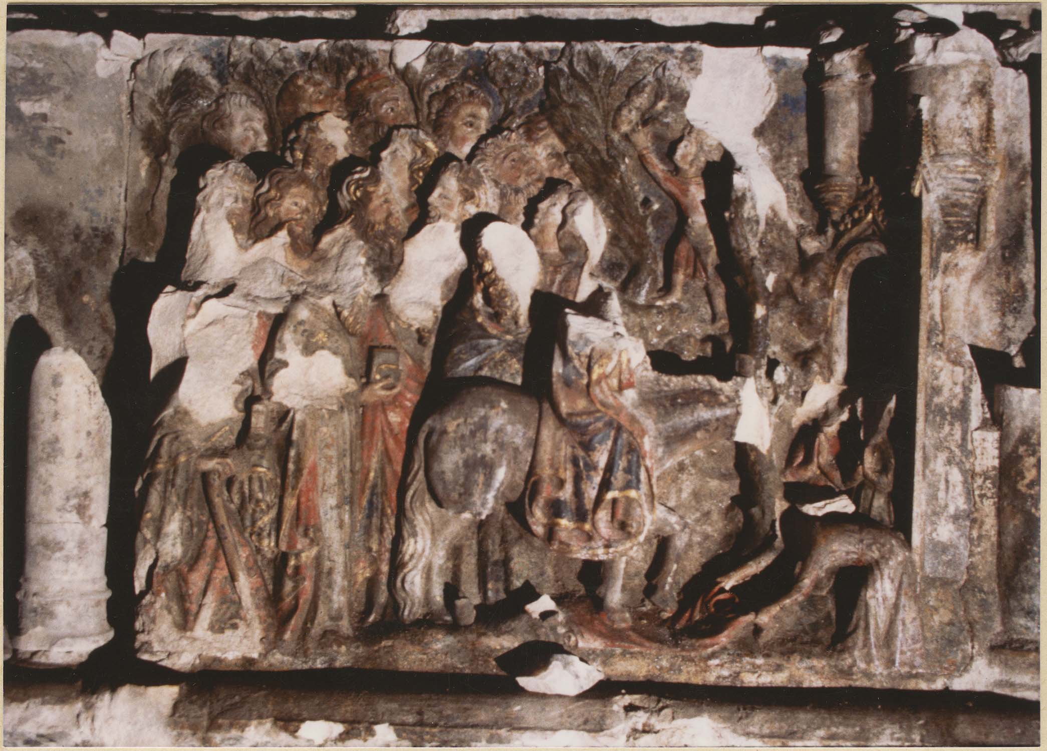 bas-relief : L'enfer, détail