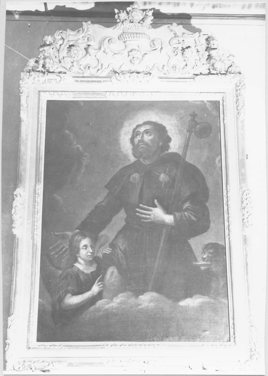 tableau : Saint Roch, cadre, vue générale - © Ministère de la Culture (France), Médiathèque du patrimoine et de la photographie, diffusion RMN-GP