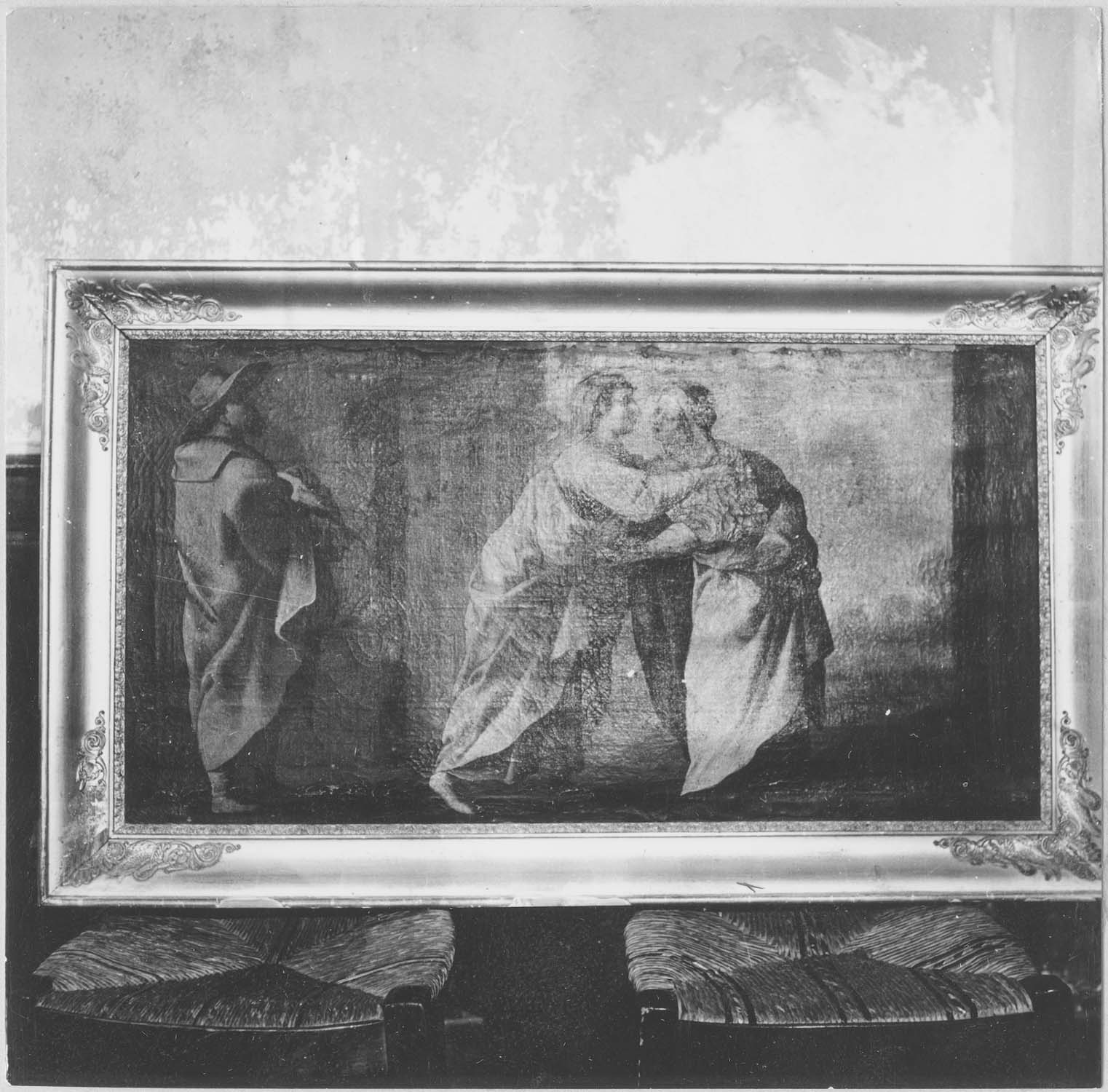 tableau : La Visitation, vue générale - © Ministère de la Culture (France), Médiathèque du patrimoine et de la photographie, diffusion RMN-GP