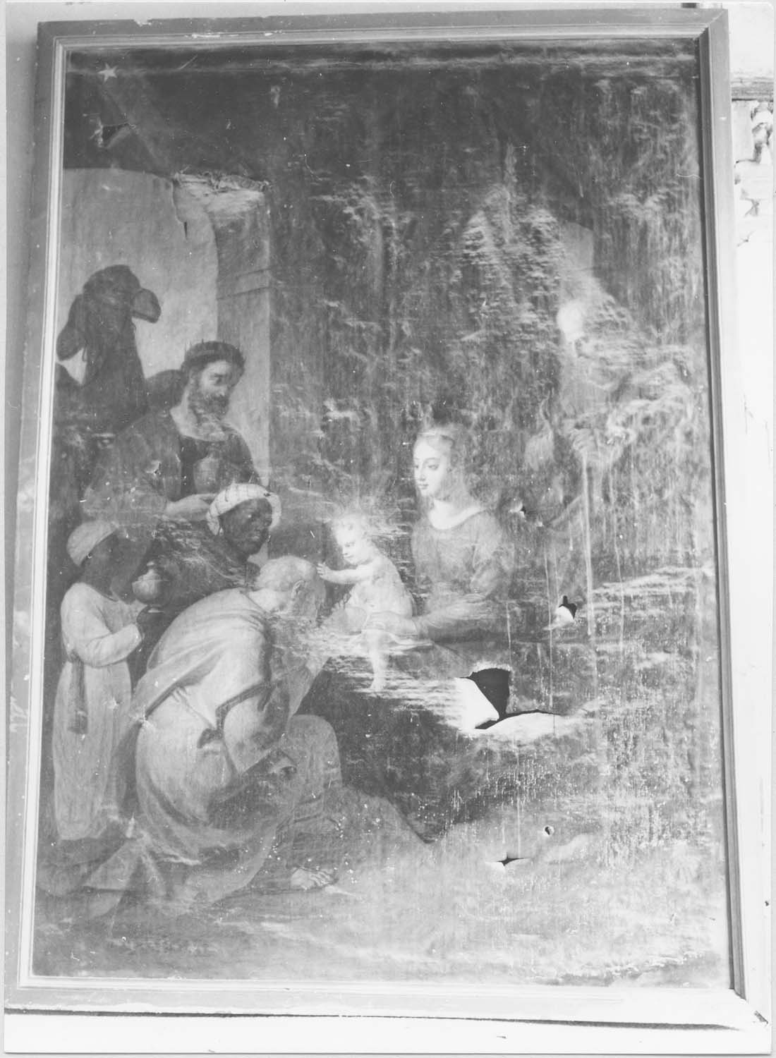 tableau : Adoration des Mages, vue générale - © Ministère de la Culture (France), Médiathèque du patrimoine et de la photographie, diffusion RMN-GP
