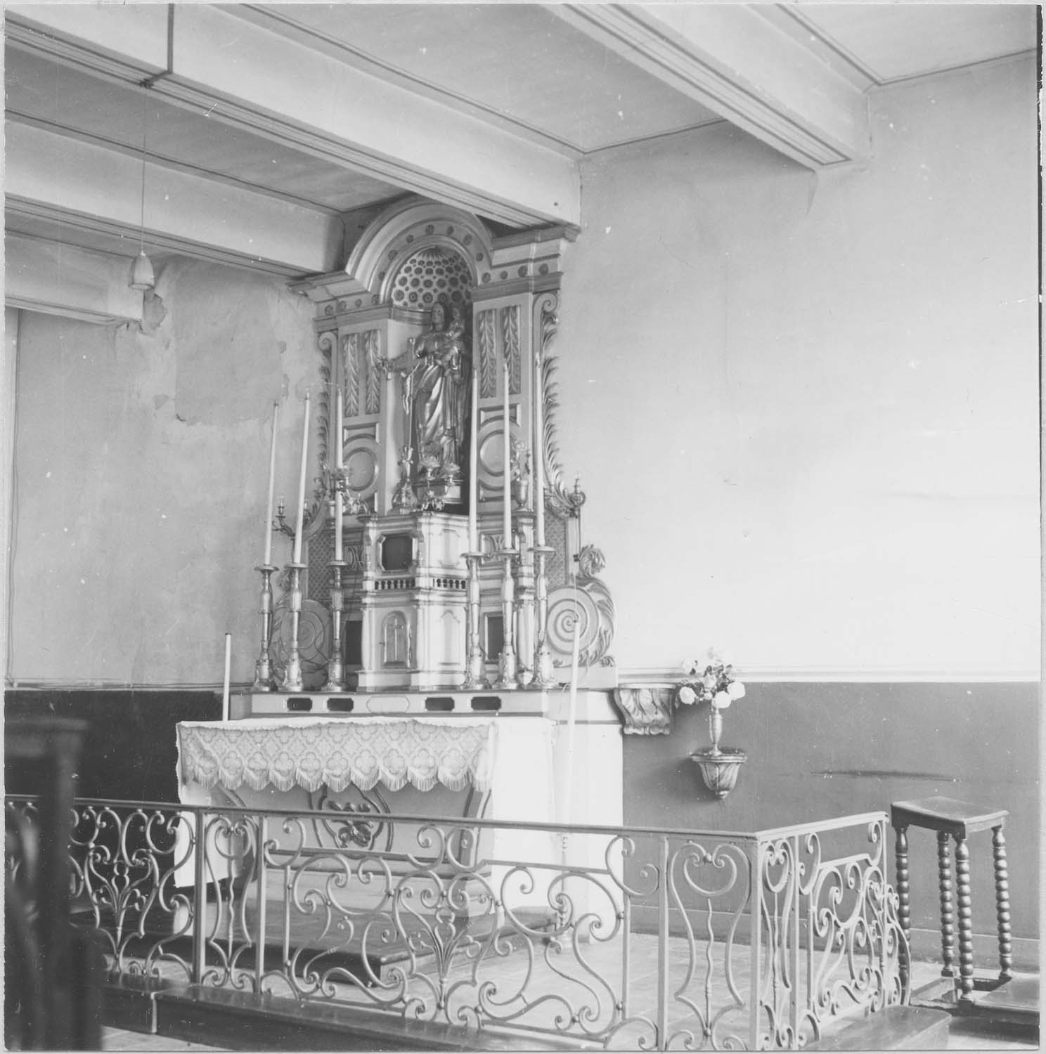 autel, tabernacle, retable, clôture de chapelle (table de communion), vue générale - © Ministère de la Culture (France), Médiathèque du patrimoine et de la photographie, diffusion RMN-GP