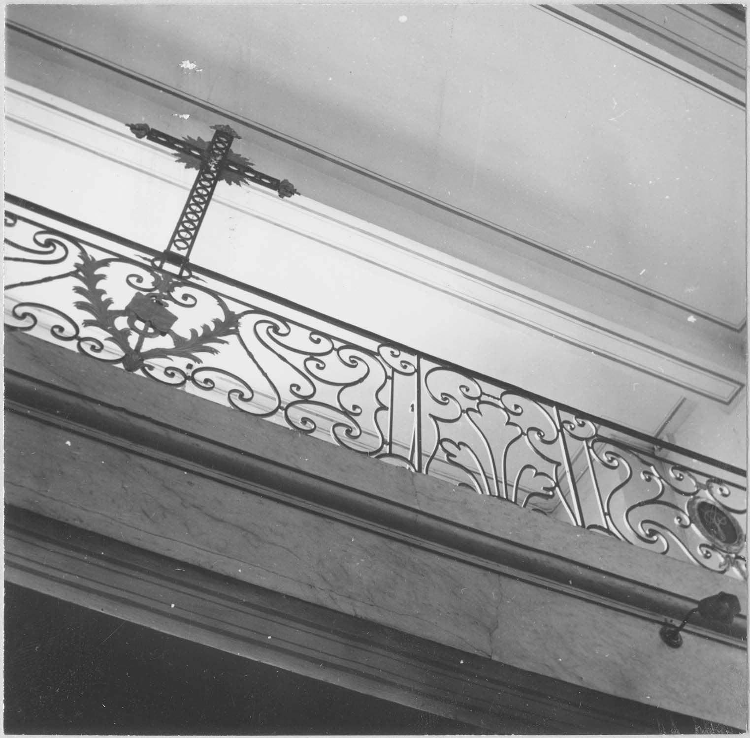 garde-corps de tribune (balustrade), vue partielle - © Ministère de la Culture (France), Médiathèque du patrimoine et de la photographie, diffusion RMN-GP