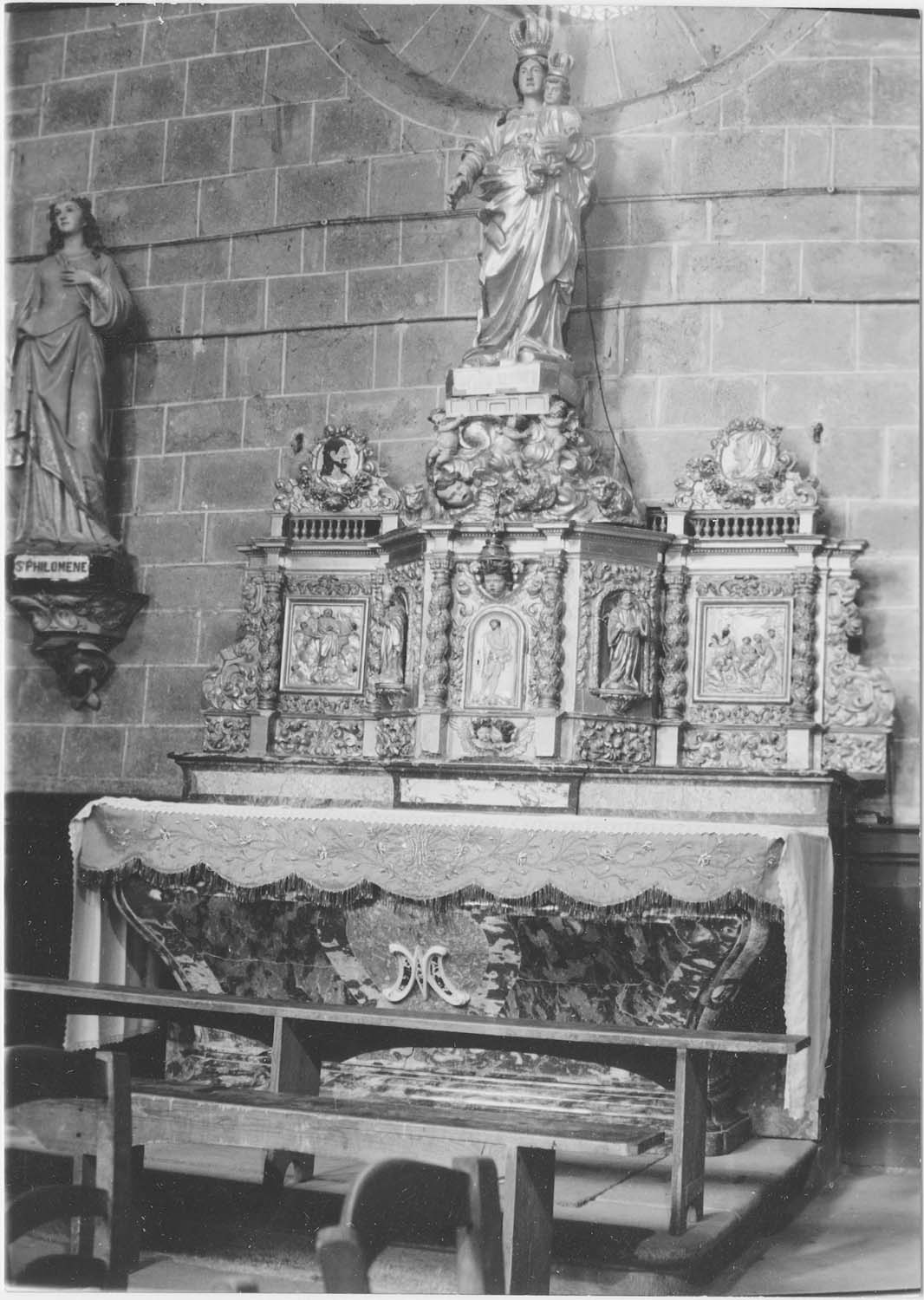 retable, vue générale - © Ministère de la Culture (France), Médiathèque du patrimoine et de la photographie, diffusion RMN-GP