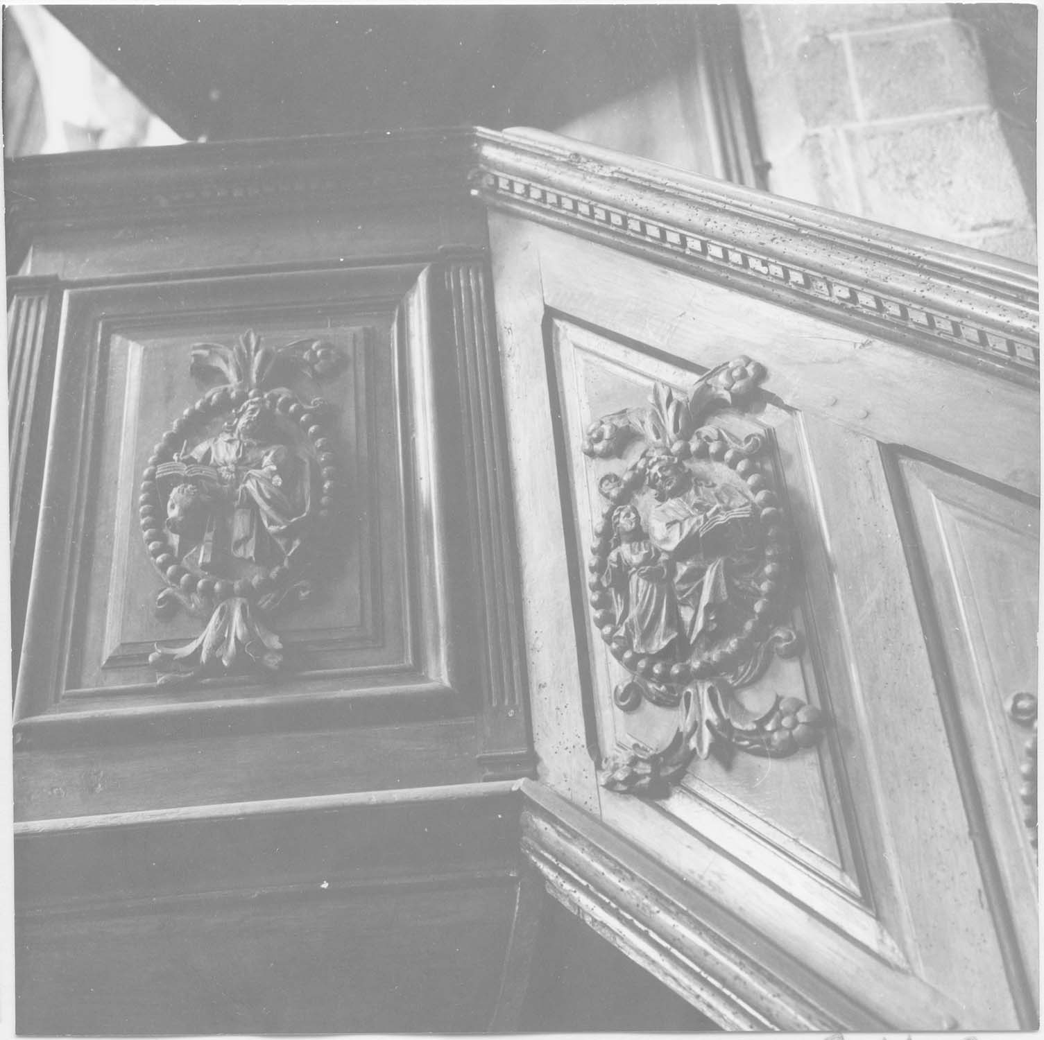 chaire à prêcher, détail - © Ministère de la Culture (France), Médiathèque du patrimoine et de la photographie, diffusion RMN-GP