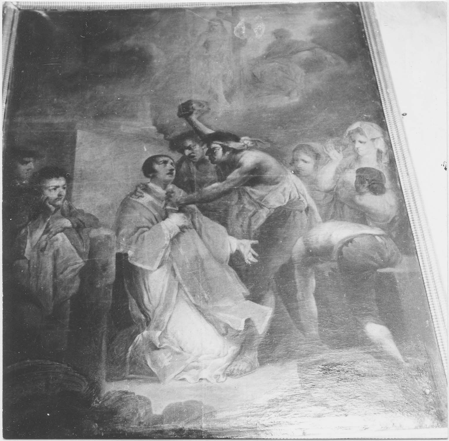 tableau : Martyre de saint Etienne, vue générale