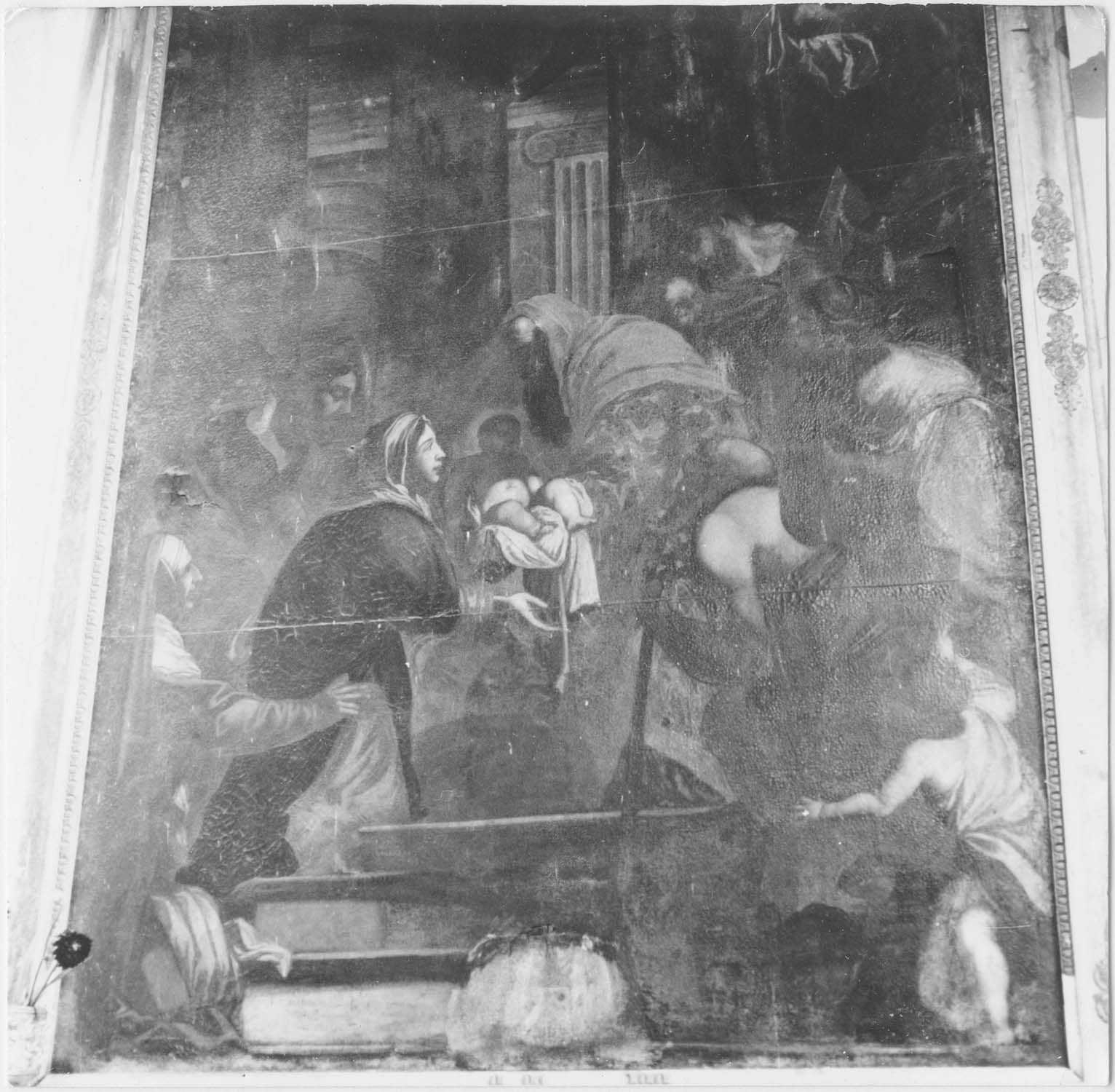 tableau : La Purification de la Vierge, vue générale