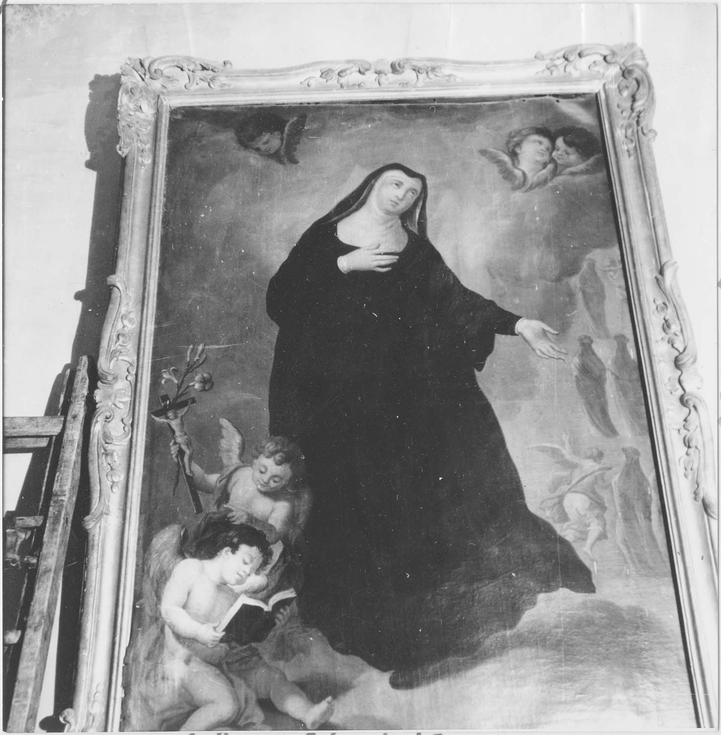tableau : Sainte Angèle de Mérici, vue générale