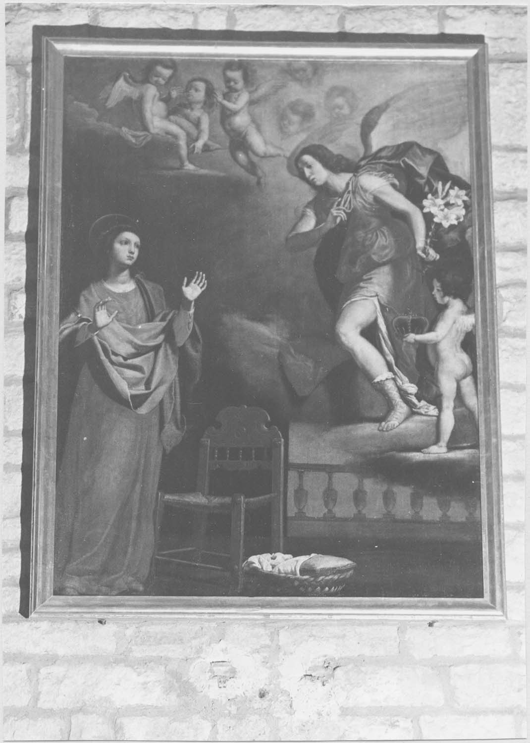 tableau : L'Annonciation, vue générale