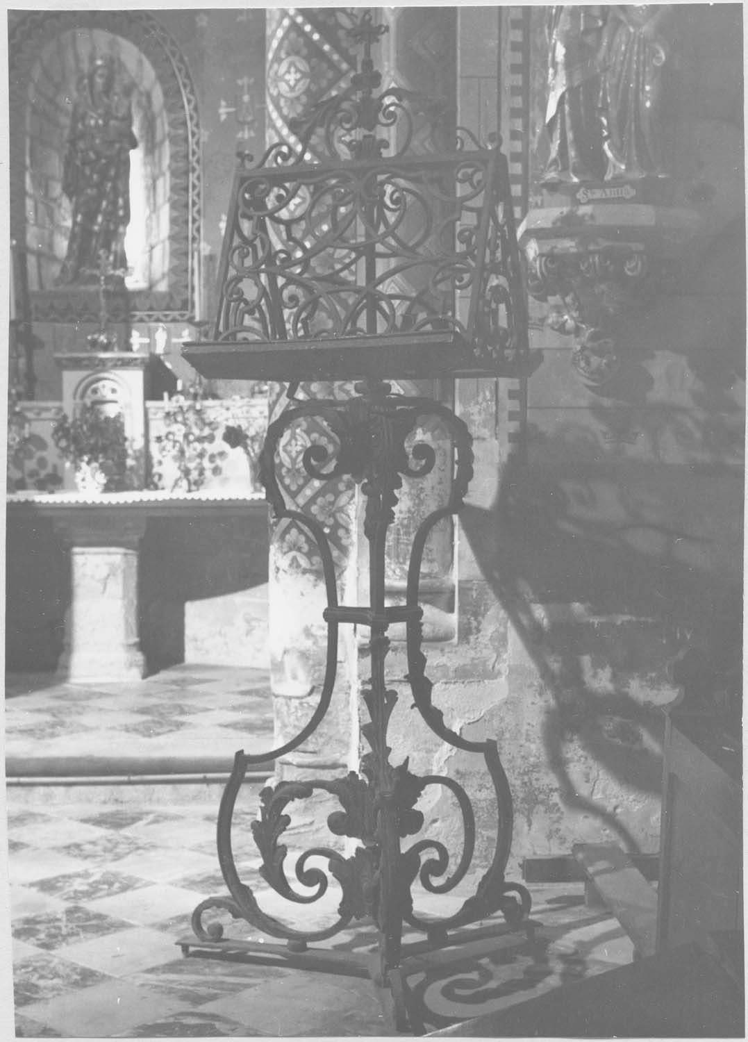 lutrin, vue générale - © Ministère de la Culture (France), Médiathèque du patrimoine et de la photographie, diffusion RMN-GP
