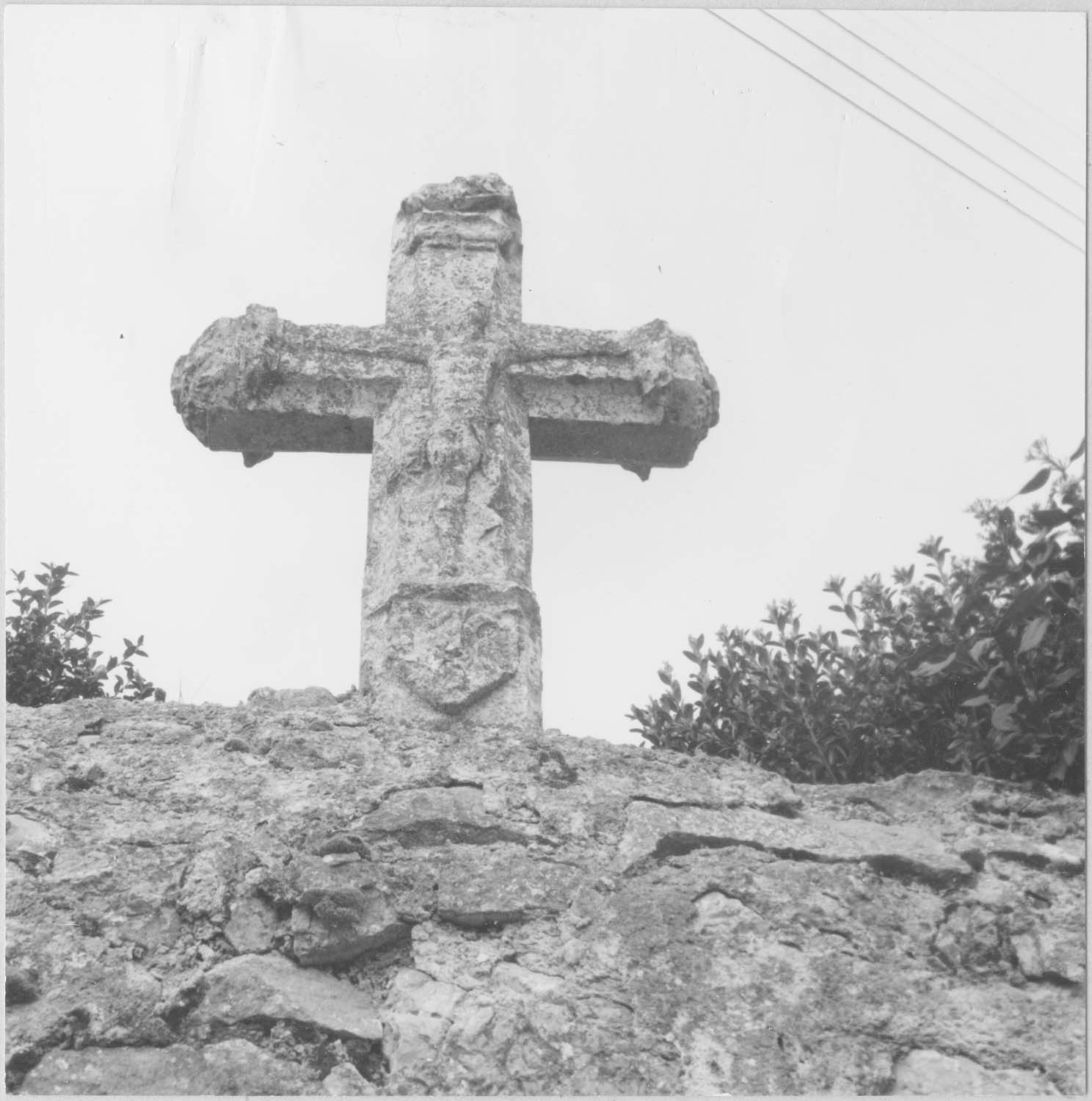 croix de chemin, vue générale