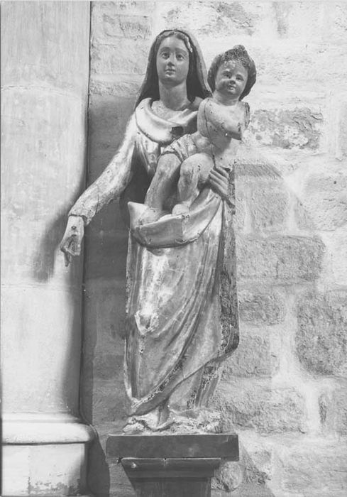 statue : Vierge à l'Enfant - © Ministère de la Culture (France), Médiathèque du patrimoine et de la photographie, diffusion RMN-GP