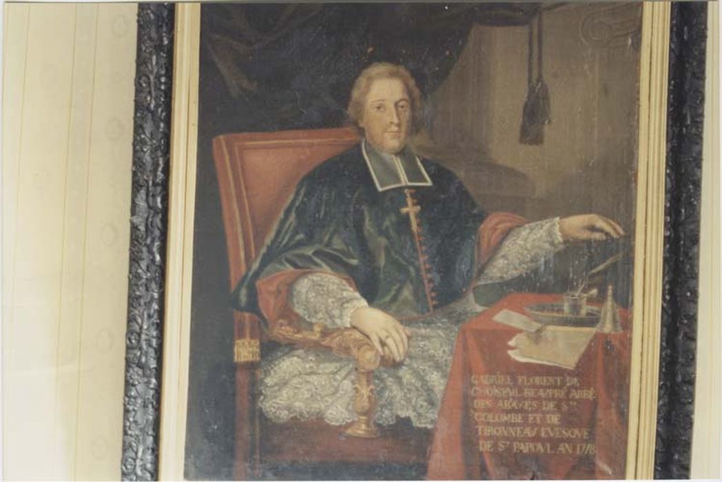 tableau : Portrait de Monseigneur de Choiseul Beaupré